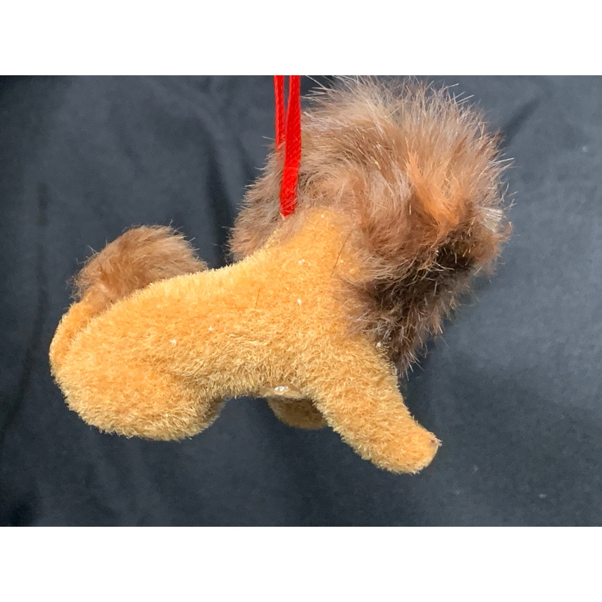 Vintage Wagner Handwork Flocked Lion Ornament West Germany Kunstlerschutz