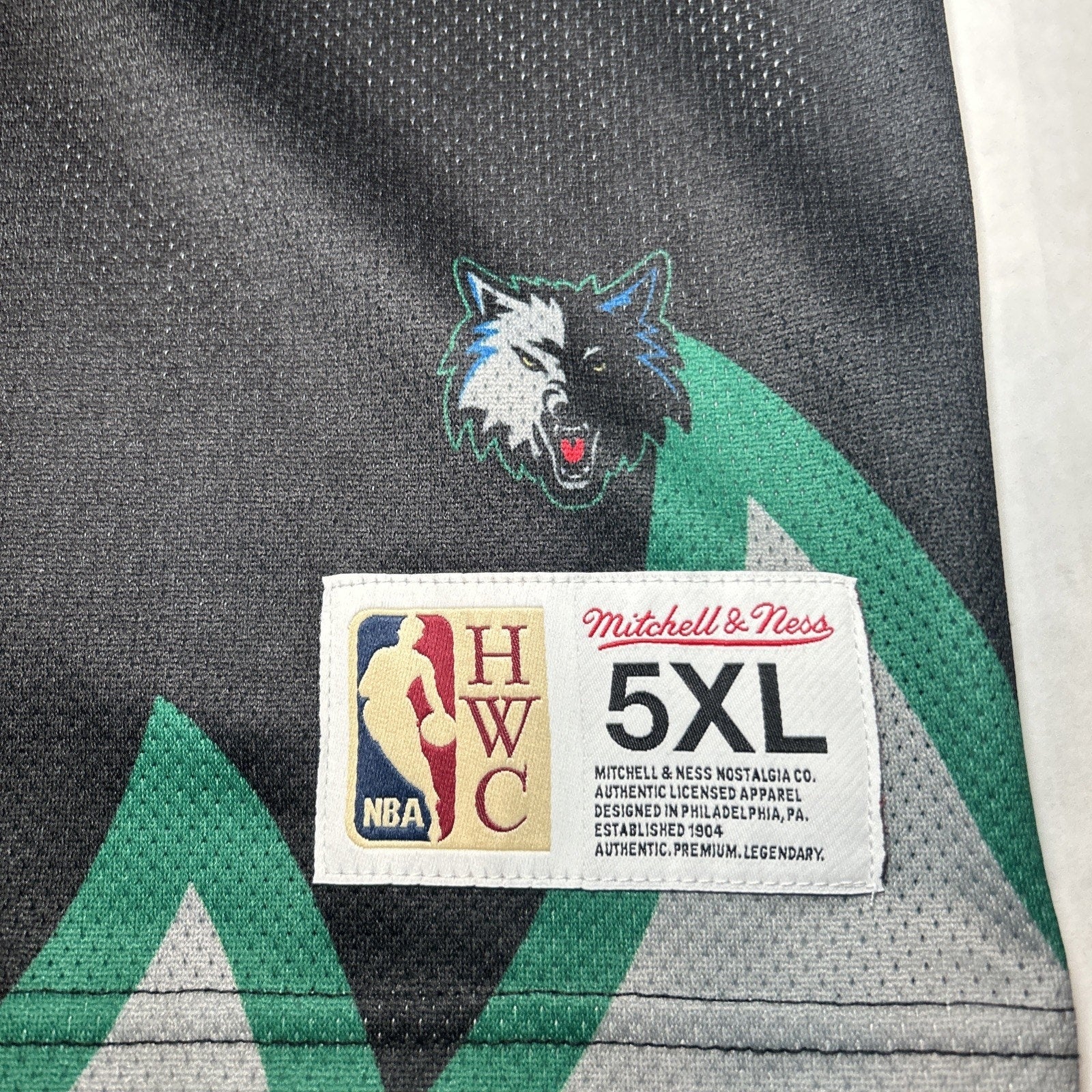 Kevin Garnett Timberwolves Mitchell & Ness NBA Sublimated Player Tank Size 5XL