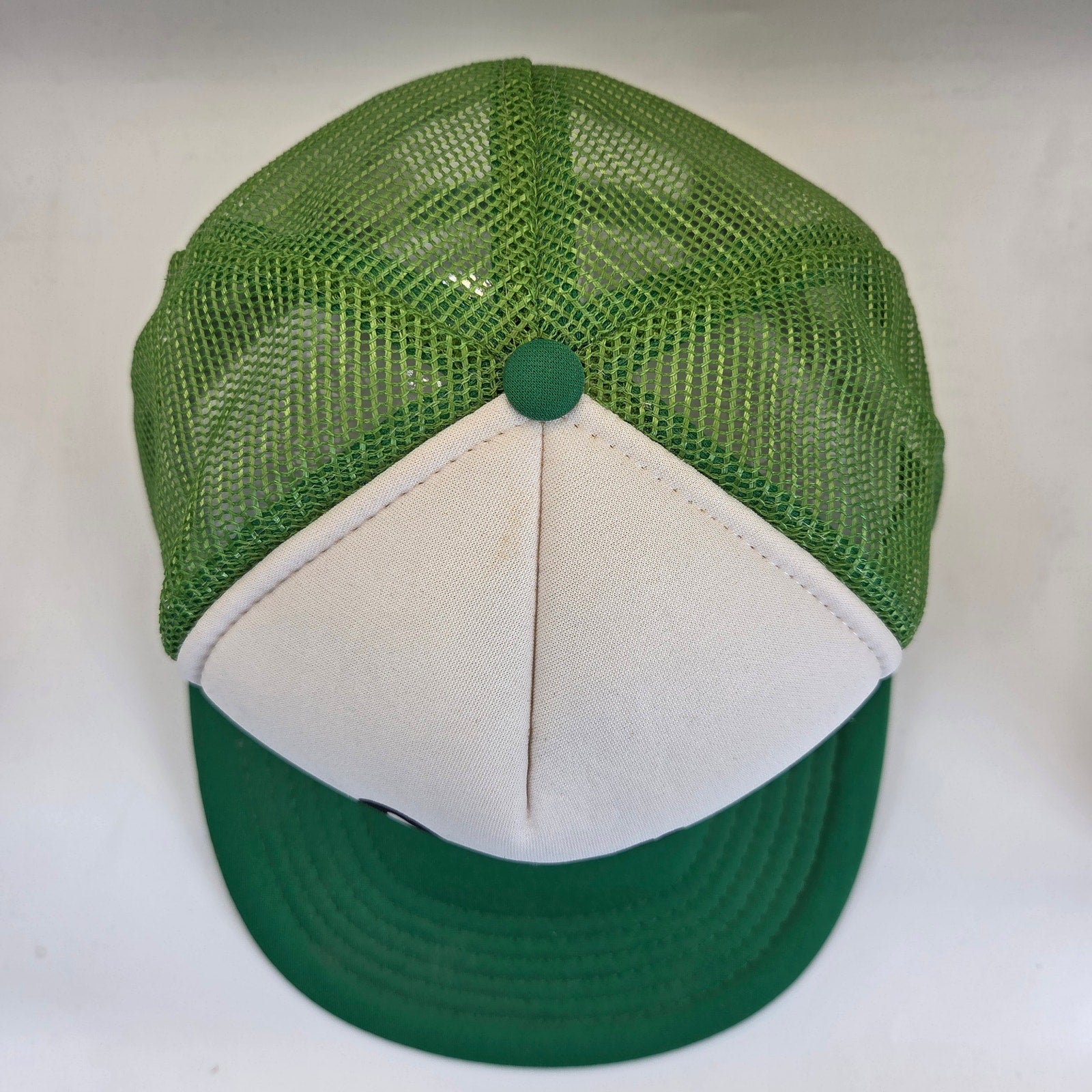 Vintage Over The Hill Trucker Hat Designer Award Taiwan Mesh Snapback Cap OSFA