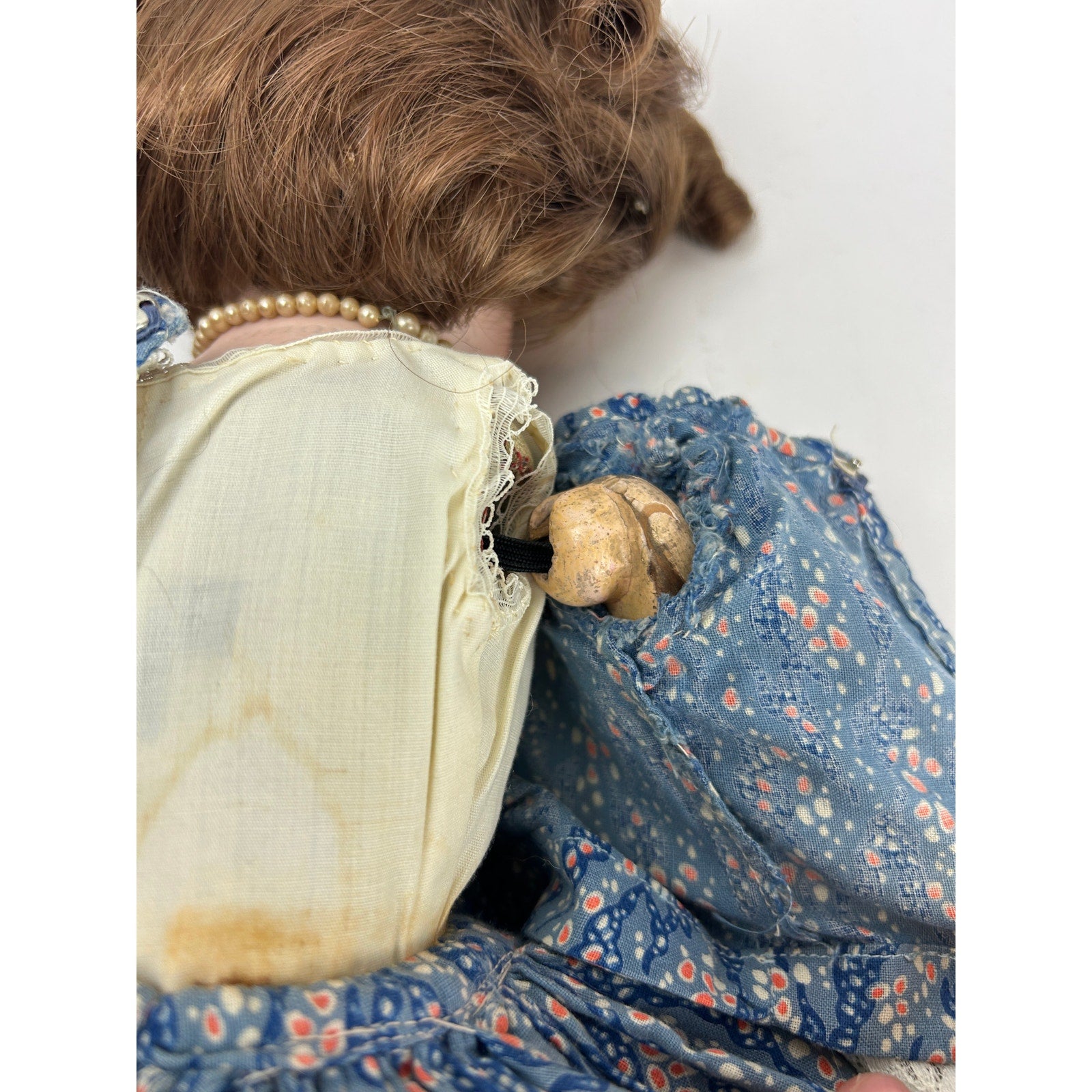 Antique Armand Marseille 370 Bisque Head Doll 23" Sleep Eyes Germany Composition