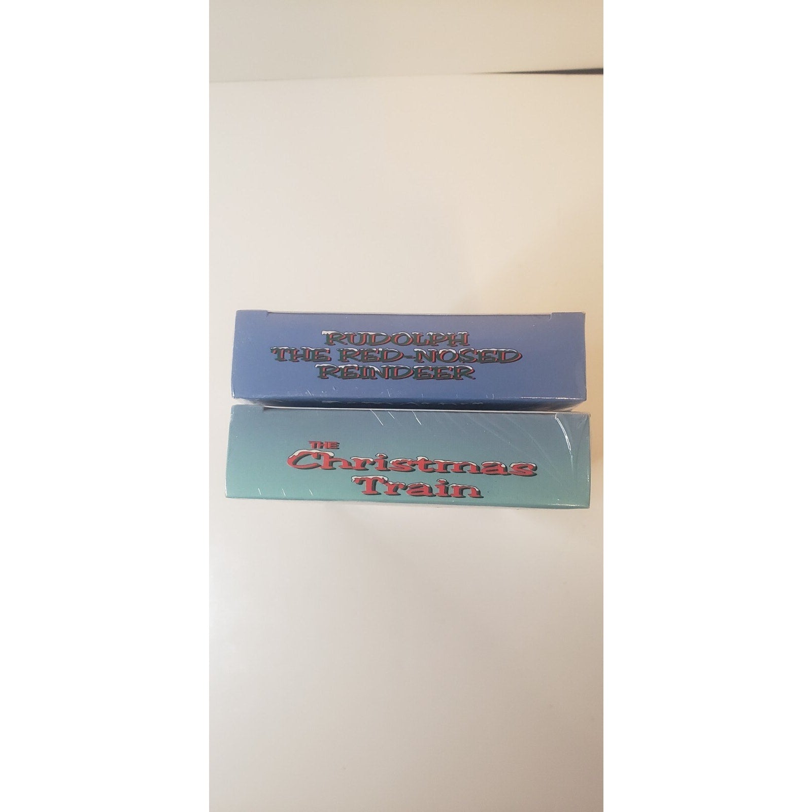 Christmas Kids VHS New Sealed Lot of 2 Rudolph & The Christmas Train