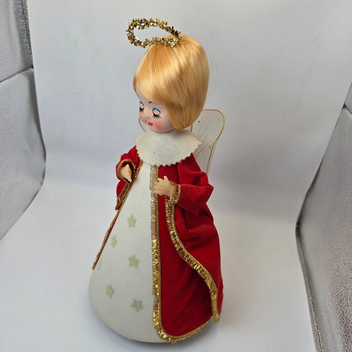 Roman Kogei Musical Angel Silent Night Spinning Japan Vintage Xmas