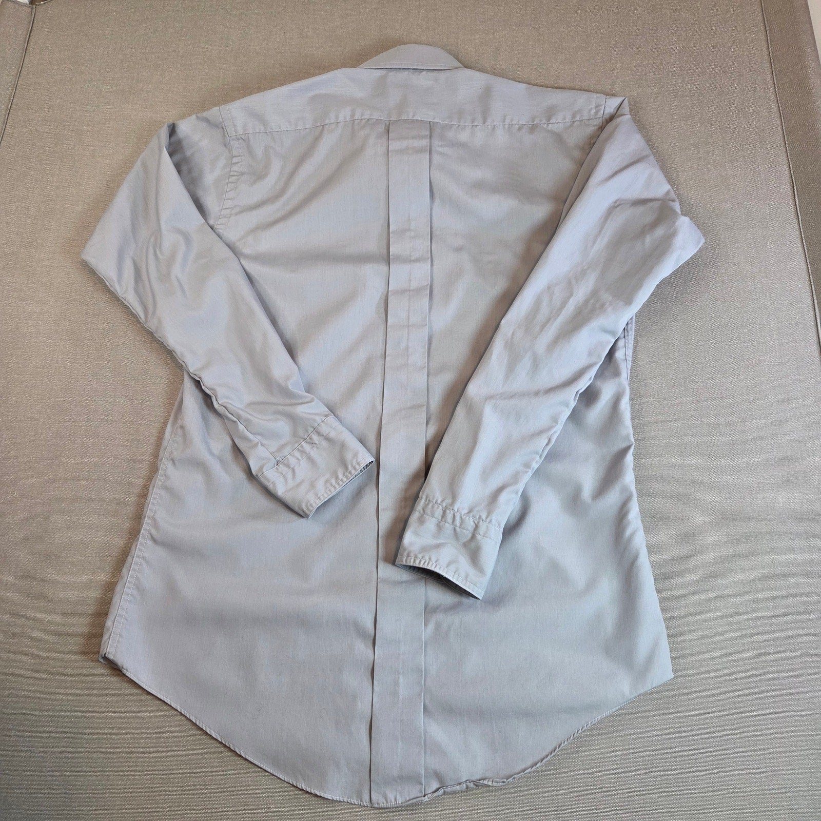 Vintage 80s Christian Dior Monsieur Chemise Shirt Korea S Epaulet Gray