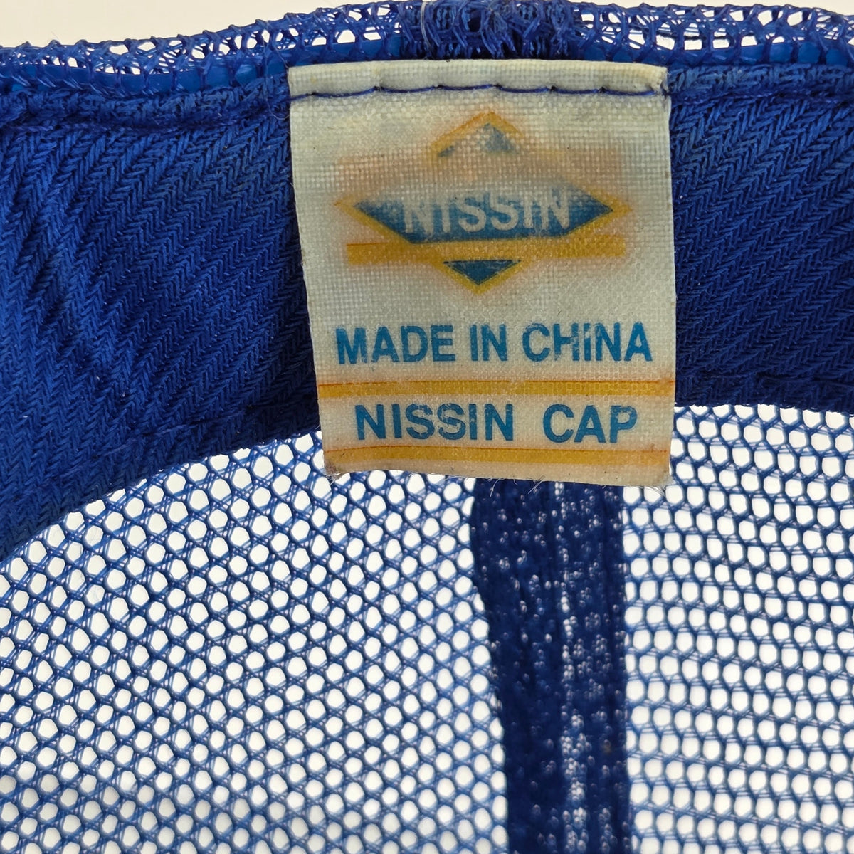 Vintage Nissin Arizona Eagle Cactus Foam Mesh Trucker Hat Snapback Rope Cap