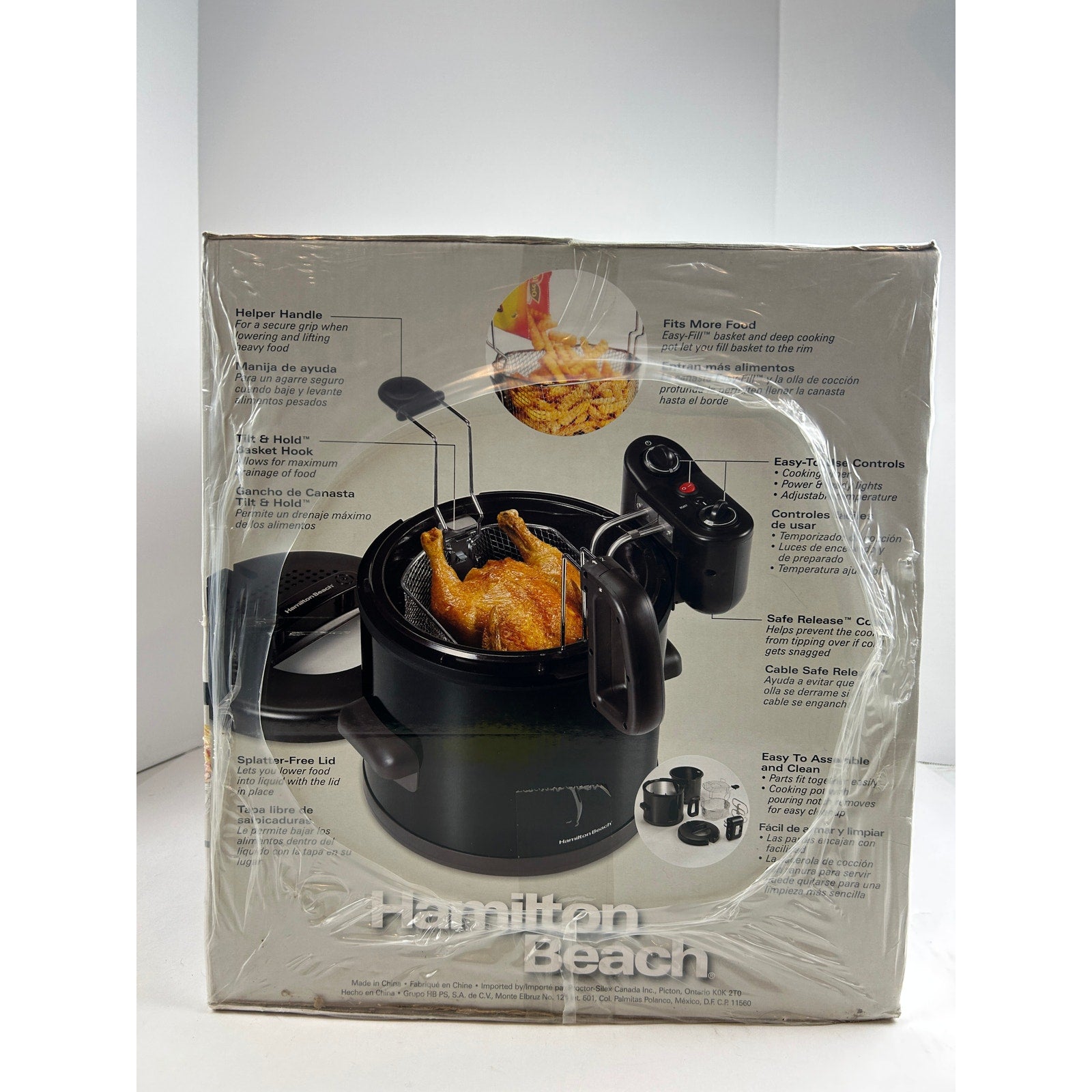Hamilton Beach Meal Maker Multicooker 35137 New Sealed Boil Steam Fry
