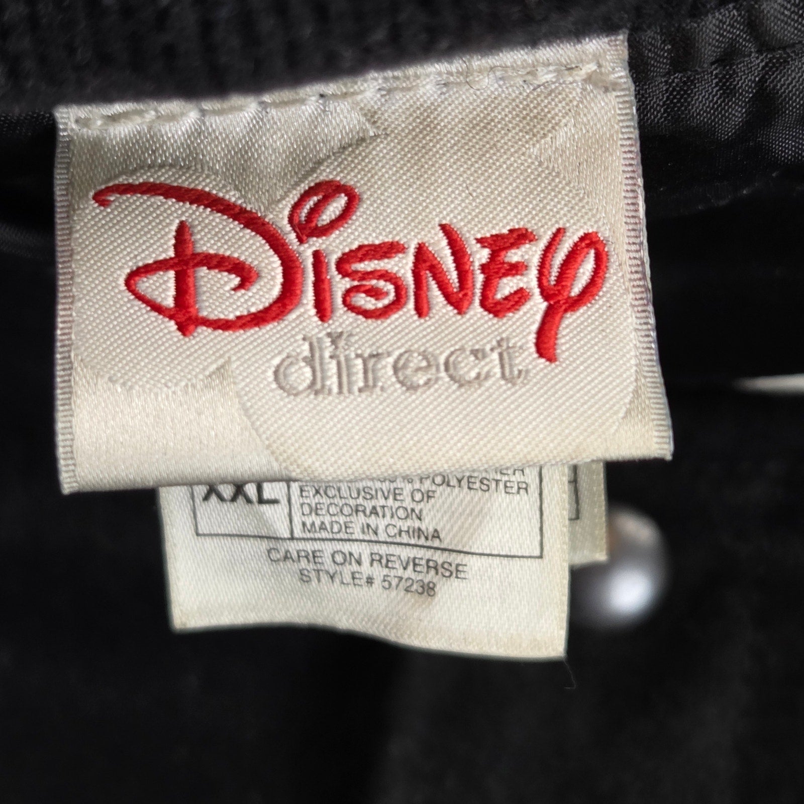 Disney Direct Nightmare Before Christmas Wool Leather Letterman Jacket XXL Jack