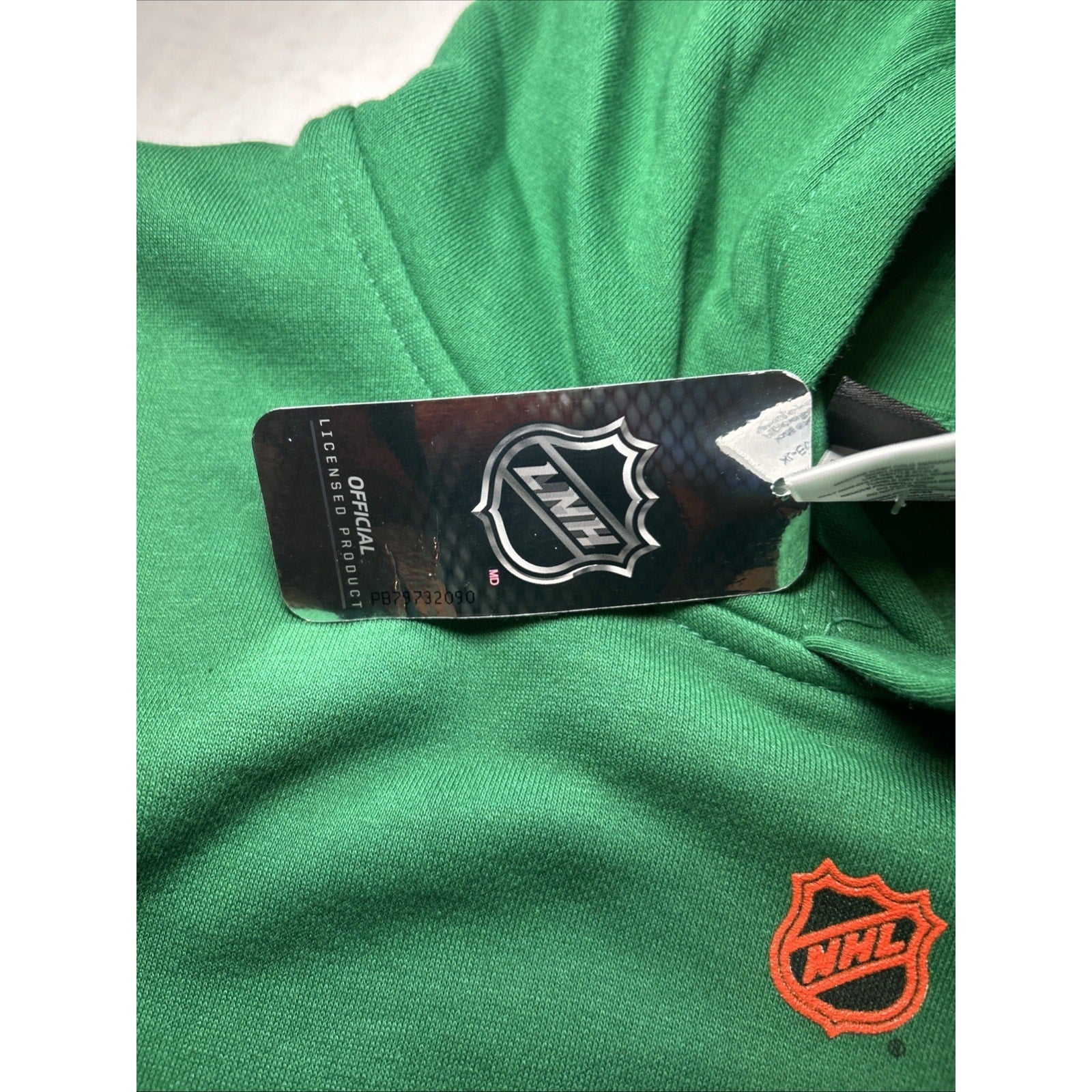 Minnesota Wild Throwback Colors Hooded Sweatshirt Outer Stuff Youth Size XL