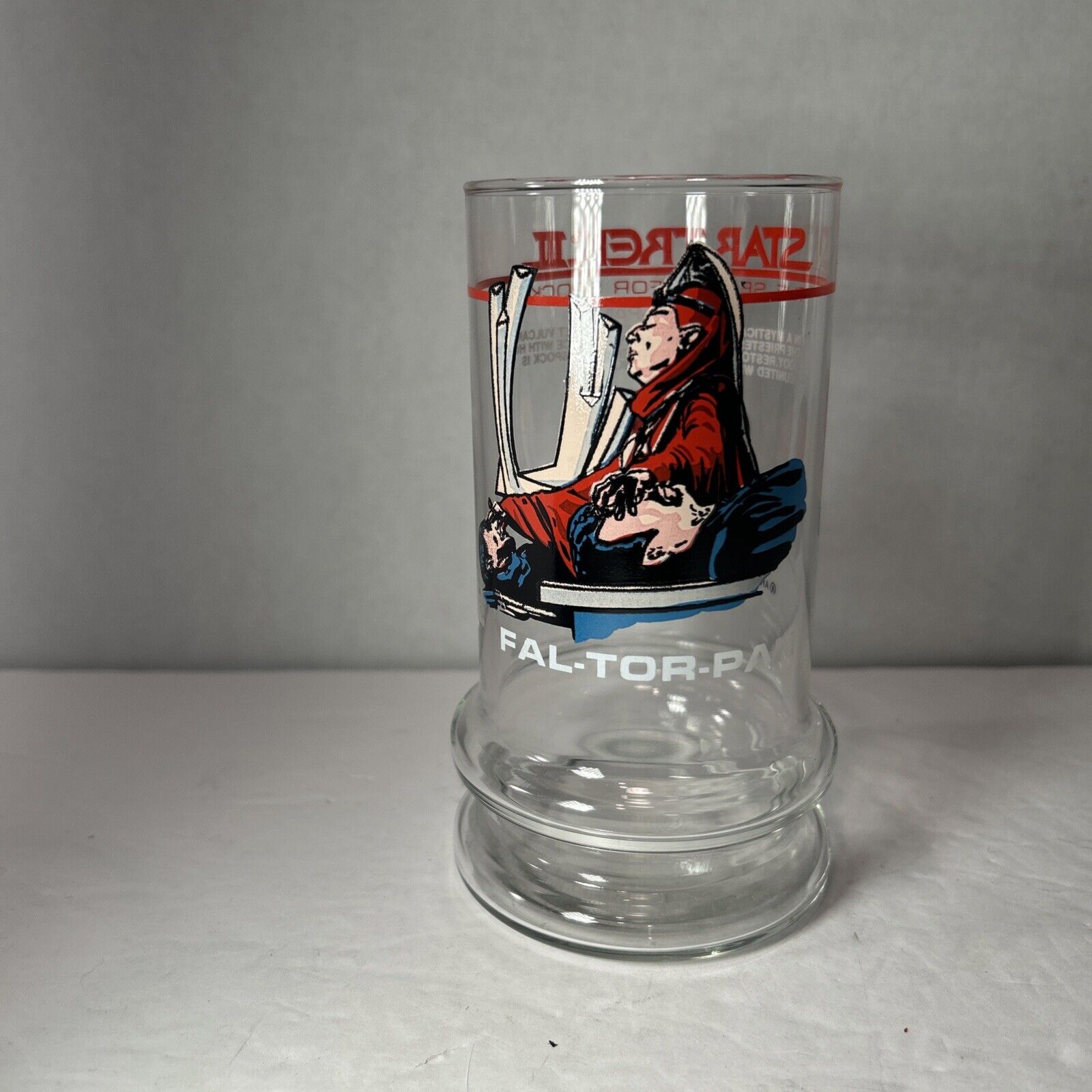 Star Trek III Search For Spock Fal-Tor-Pan Taco Bell Collector Glass 1984 Print
