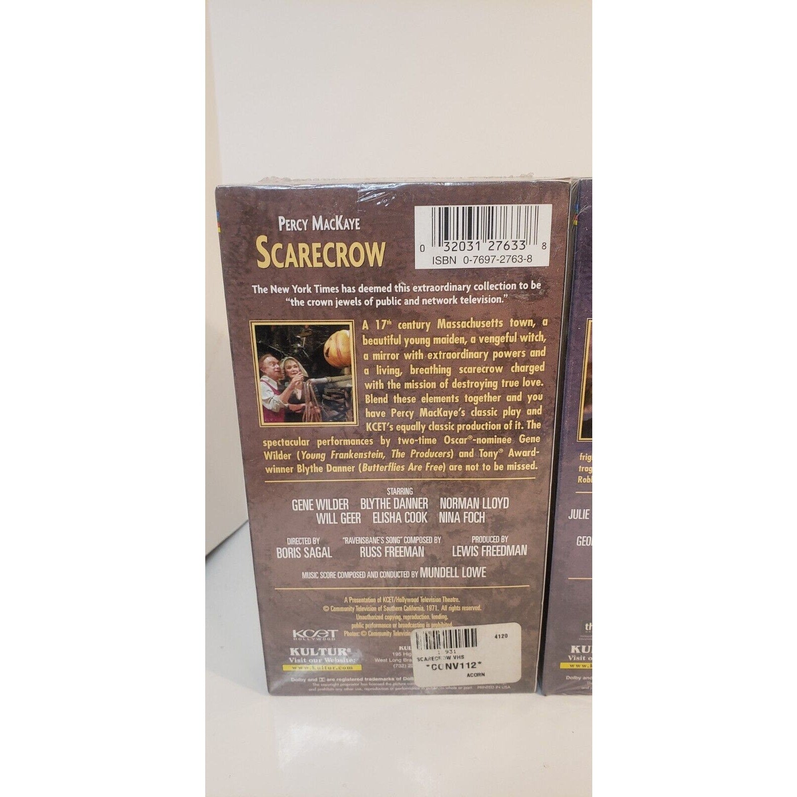 Broadway Theatre Archive VHS Lot 3 Sealed Scarecrow Gene Wilder + 2 More OOP