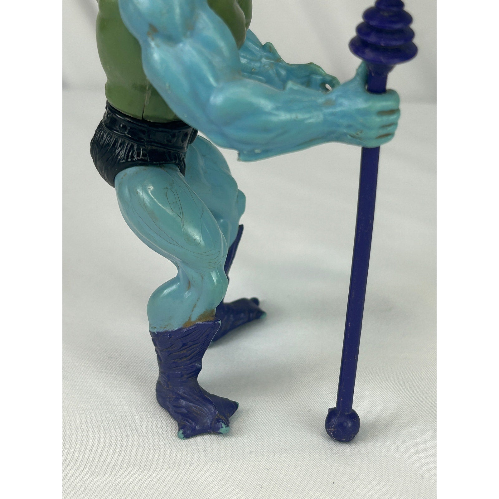 Vintage MOTU Skeletor Figure Complete w Havoc Staff Mattel 1982