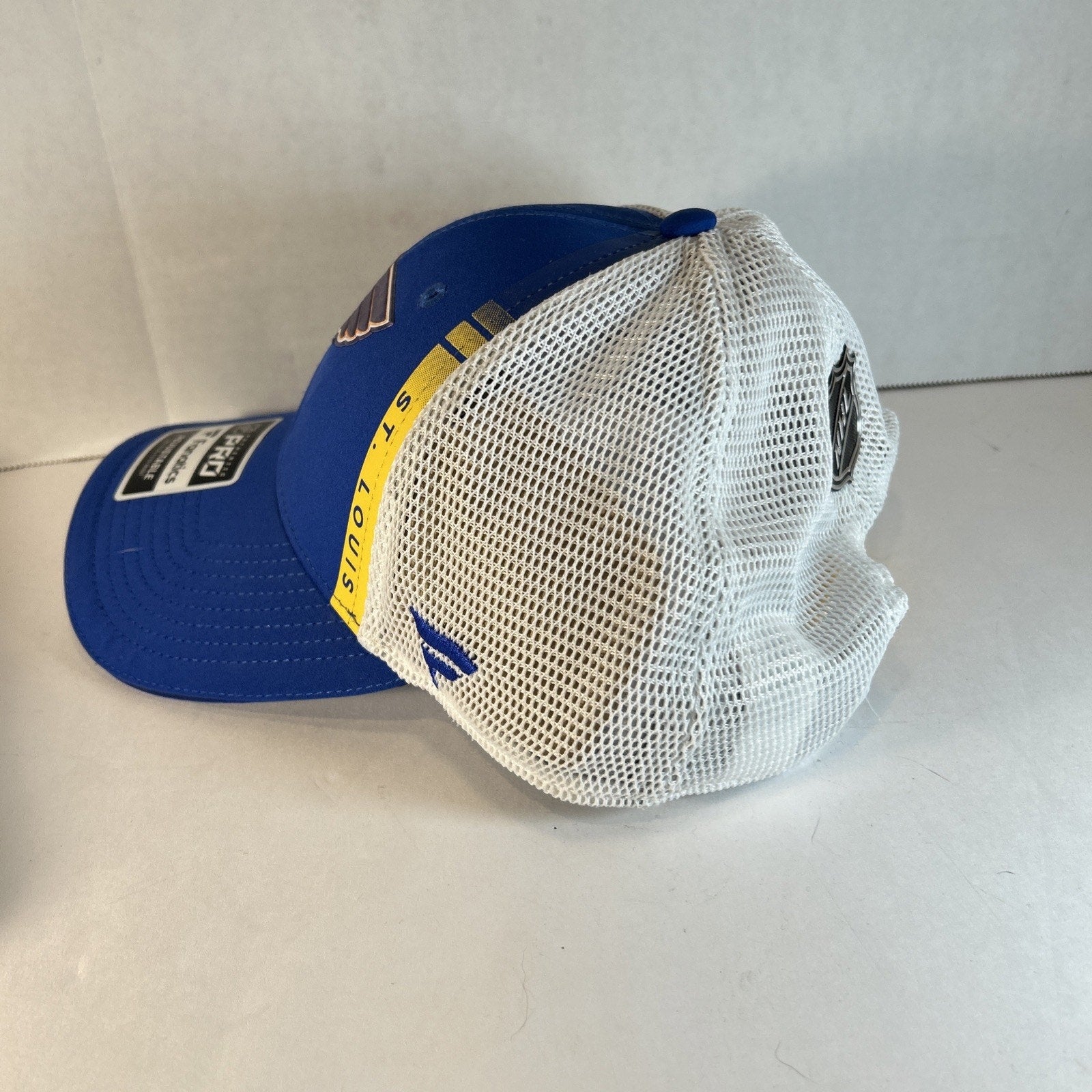 St. Louis Blues Fanatics Adjustable Mesh Hat
