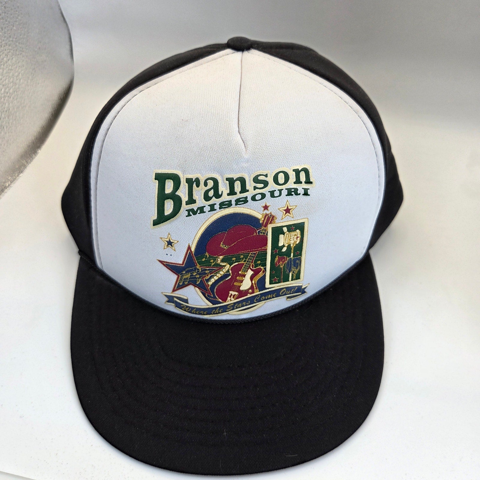 Vintage Cameo Branson Missouri Where the Stars Come Out Snapback Foam Hat