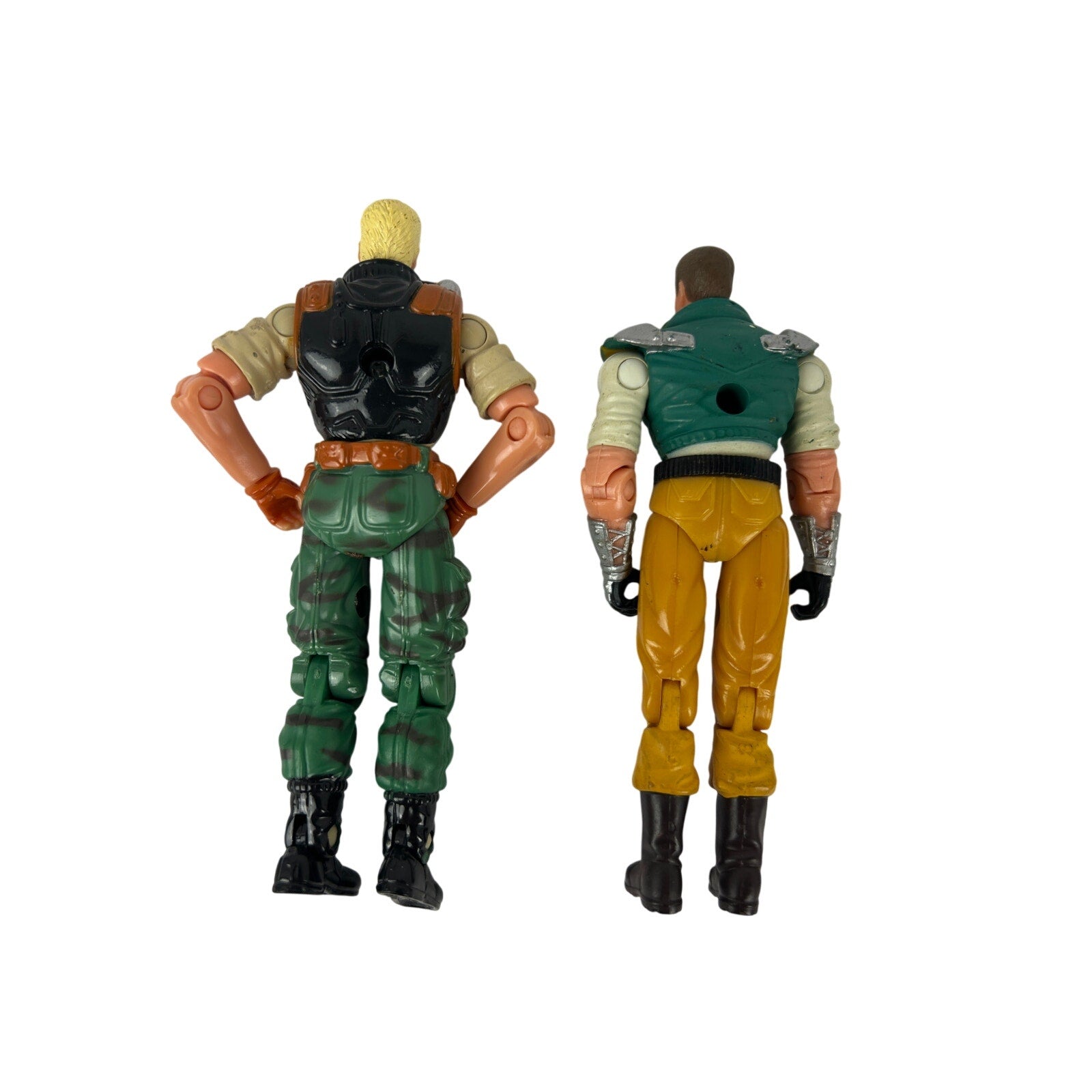 GI Joe 3.75 Figure Lot 8 Duke Stalker Blowtorch Beach Head Hi-Tech