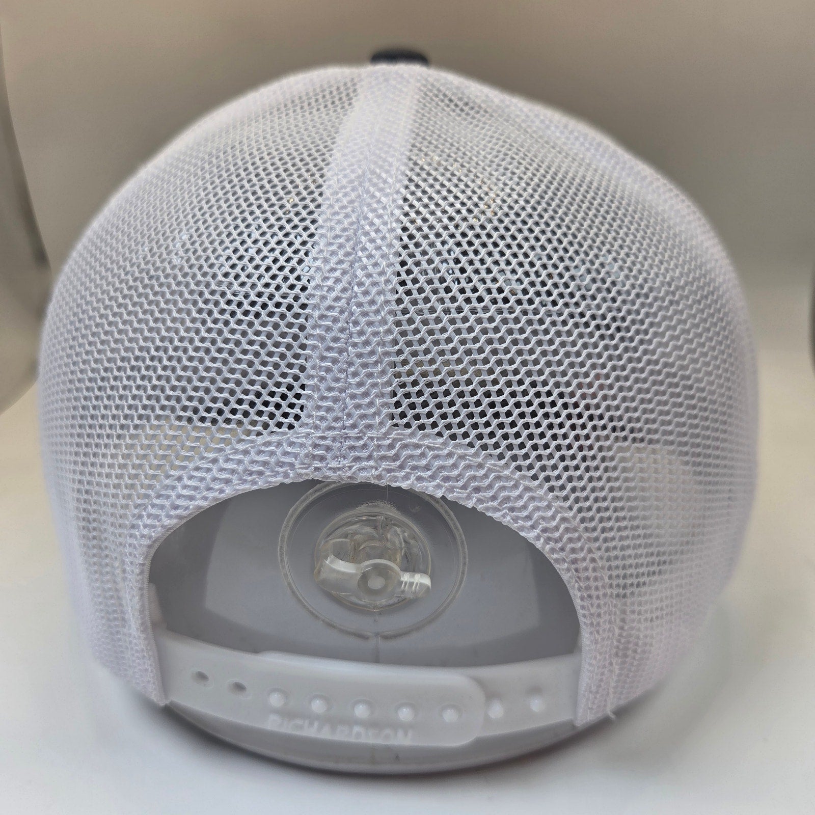 Westmor Richardson 112 Snapback Mesh Trucker Hat Gray White Made In Vietnam