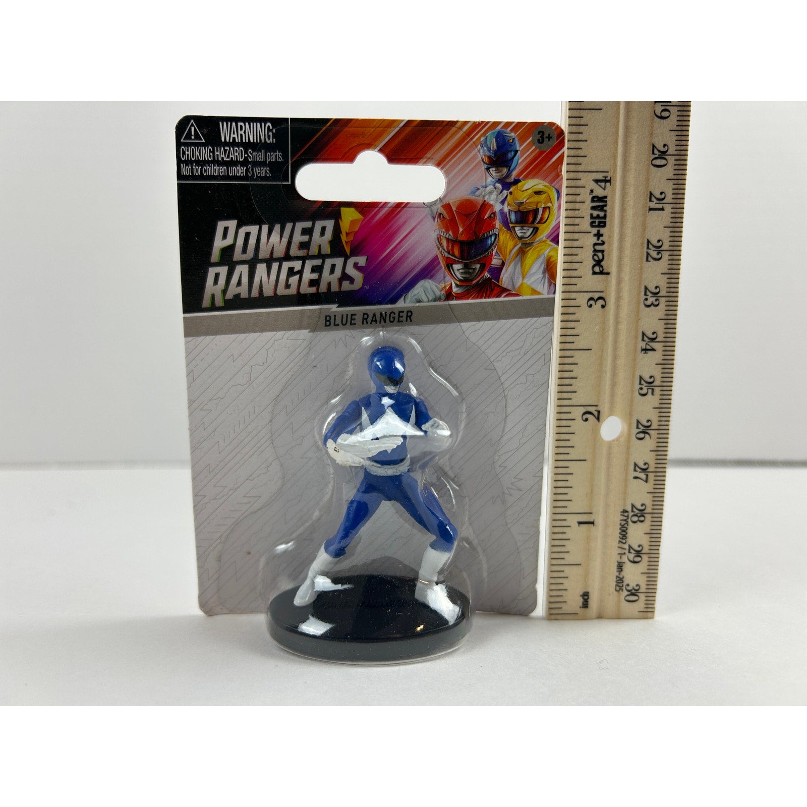 Blue Ranger Power Rangers Carded Figure Small Figure New