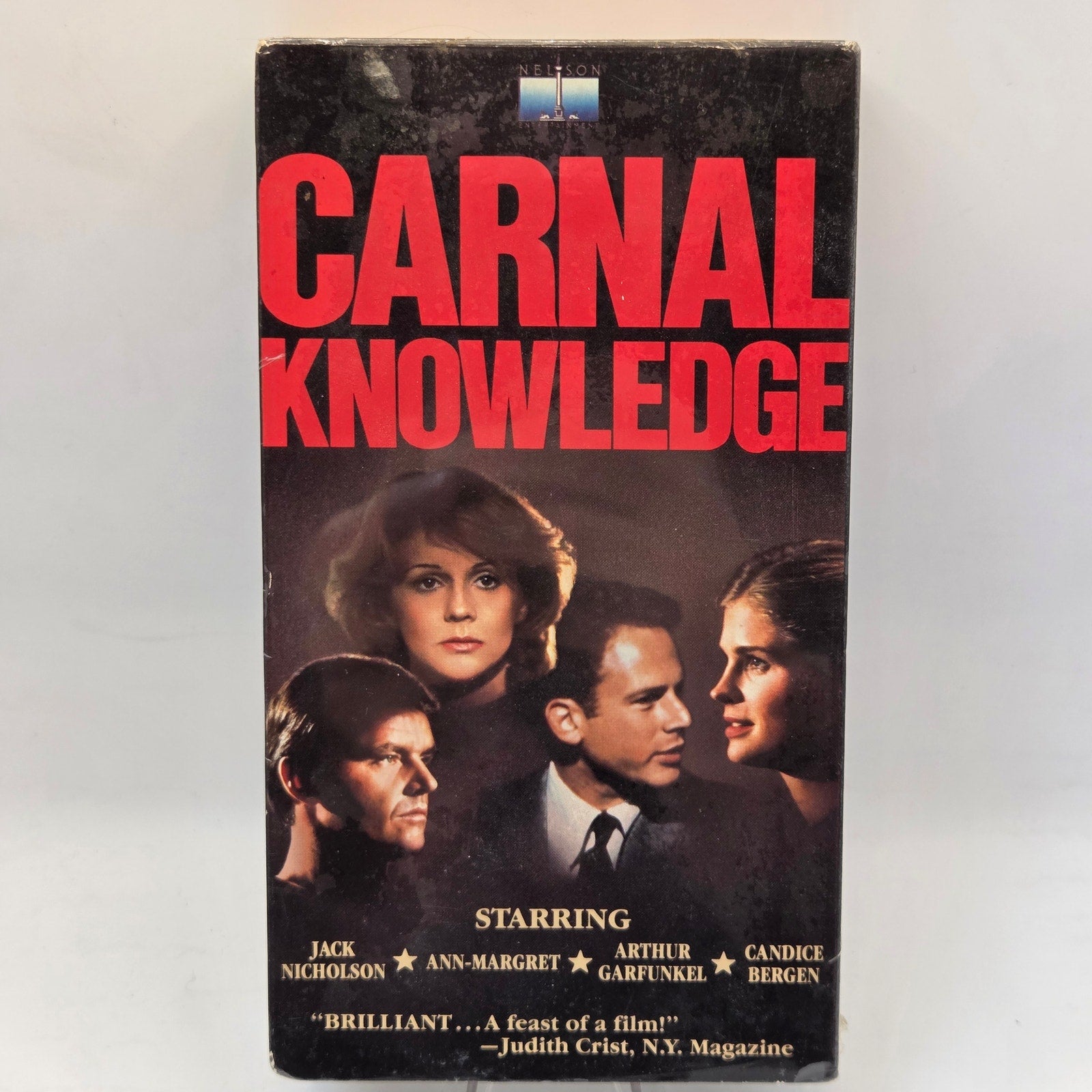 Carnal Knowledge VHS 1985 Sealed Jack Nicholson Ann-Margret Nelson Video