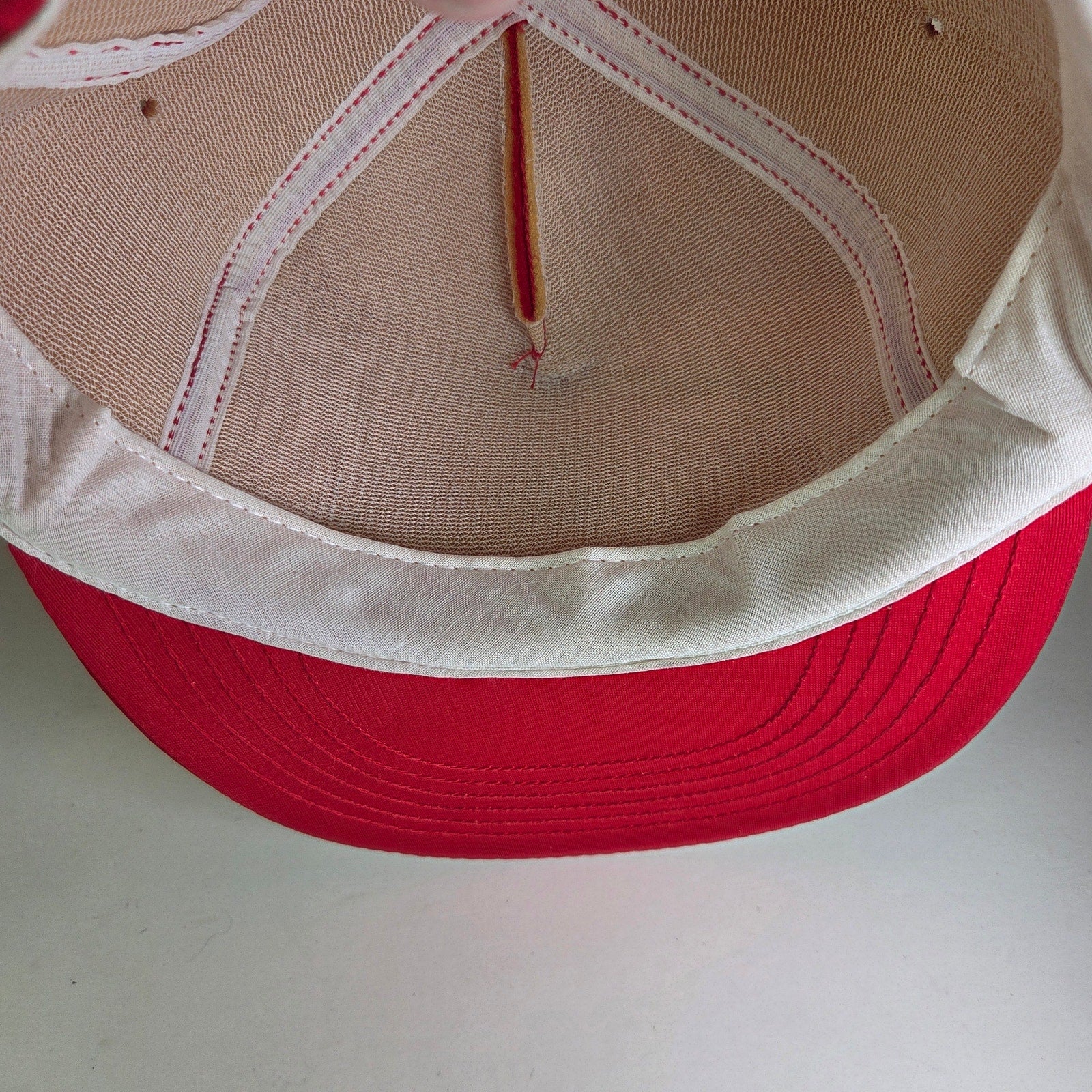 Rare 1980s Minnesota North Stars x Winston Promo Full Foam Snapback Hat