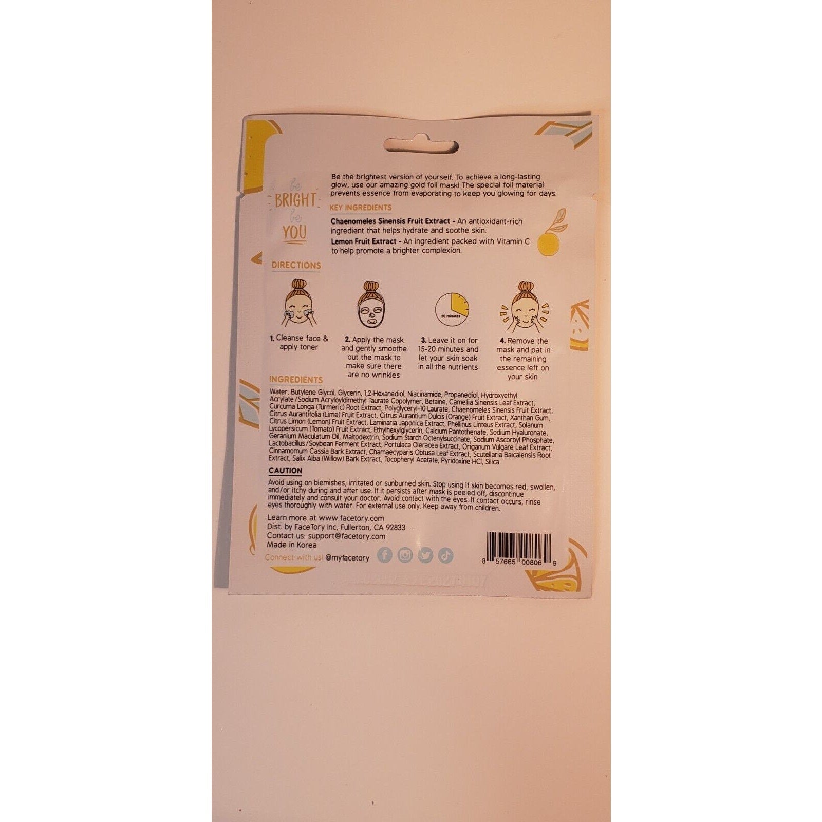 FaceTory Best of Seven Facial Masks Collection For All Skin Types - Pack of 7
