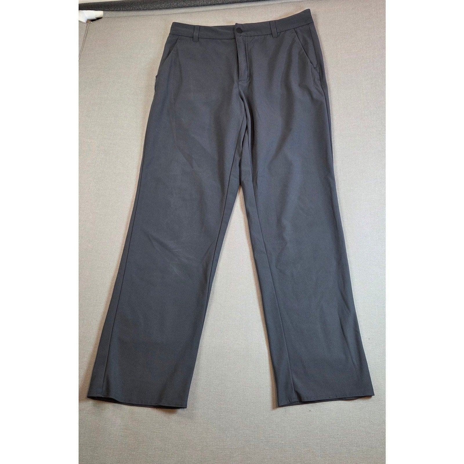 VRST Men’s Gray Performance Dress Pants 32x30 Slim Fit Athletic Stretch