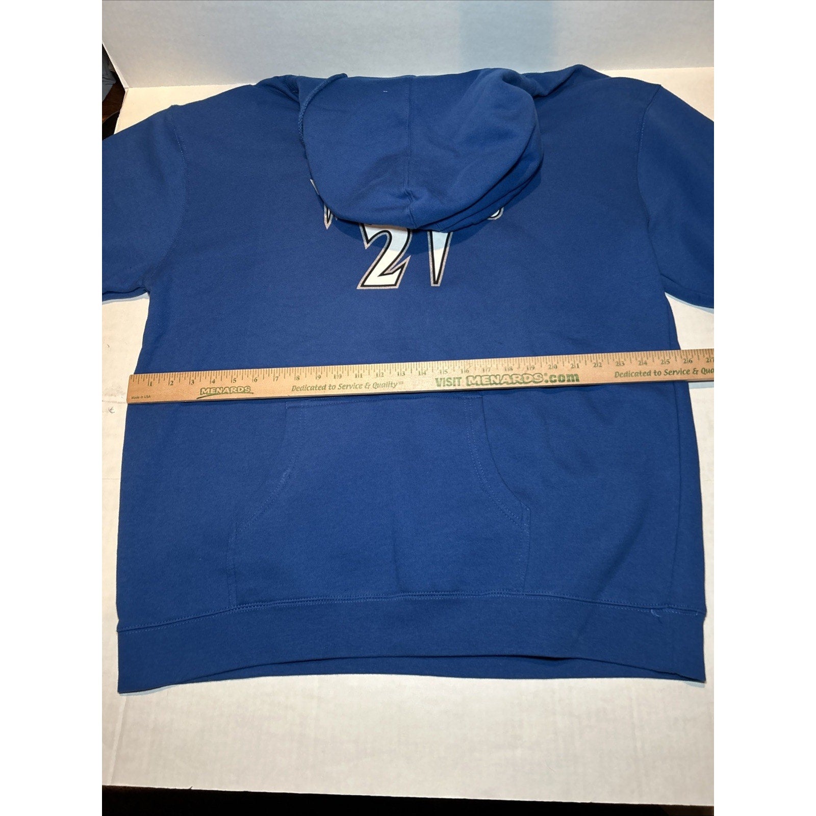 Kevin Garnett #21 Minnesota Timberwolves Mitchell & Ness Hooded Sweatshirt 3XL