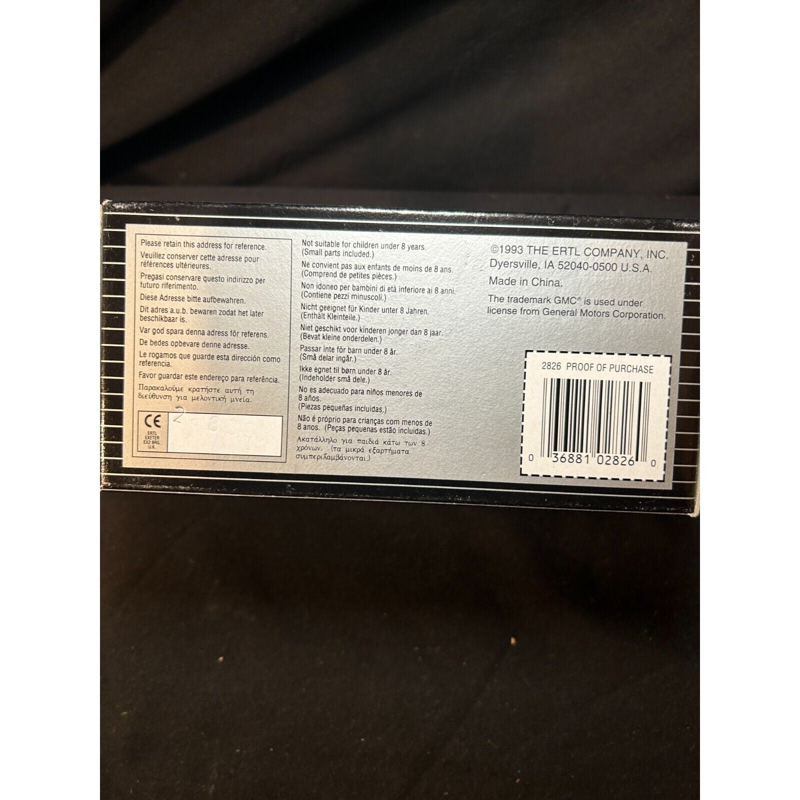 1951 Chevy Dicast Panel Truck - Silver Bird