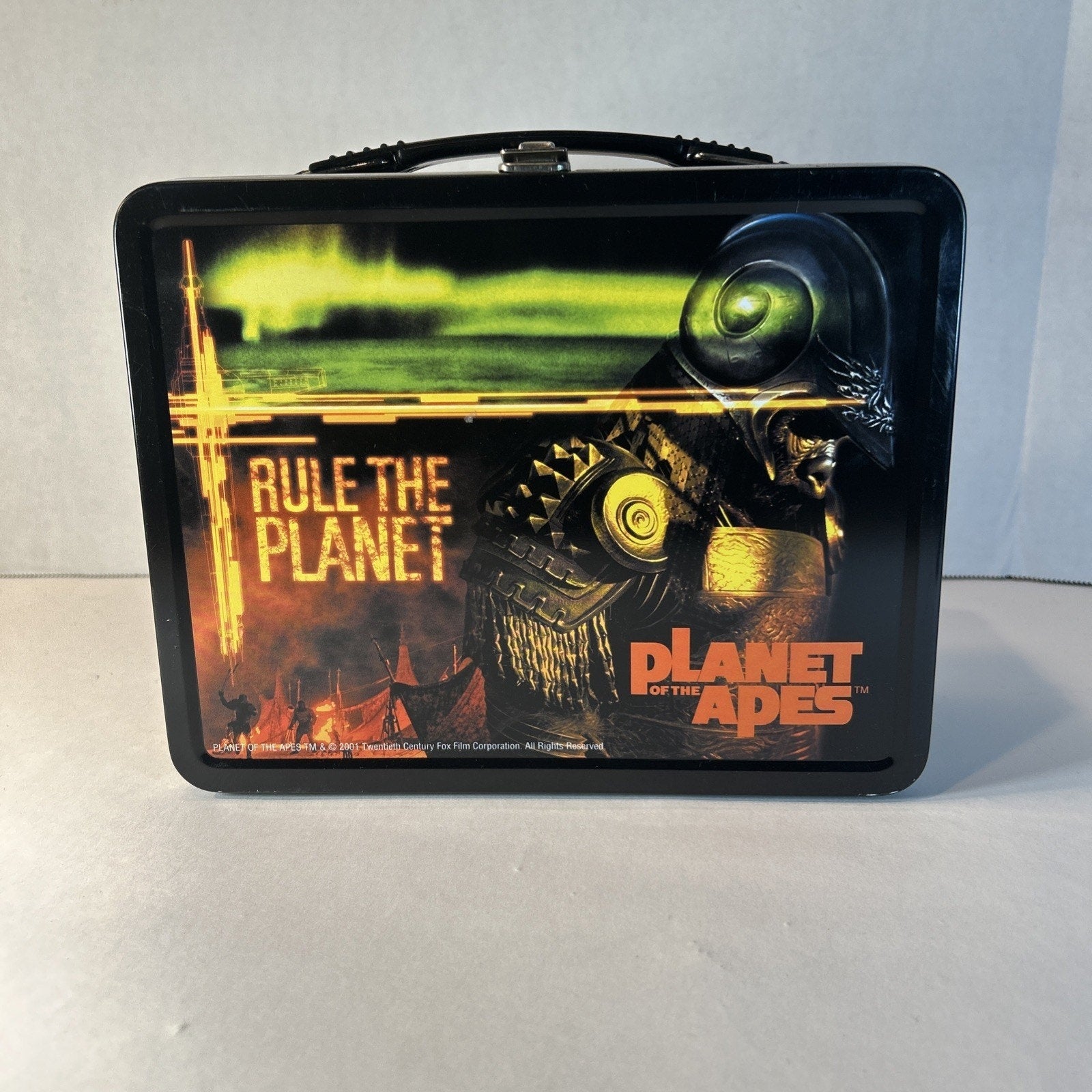 2001 Planet of the Apes Metal Lunchbox with Thermos NECA Movie Collectible