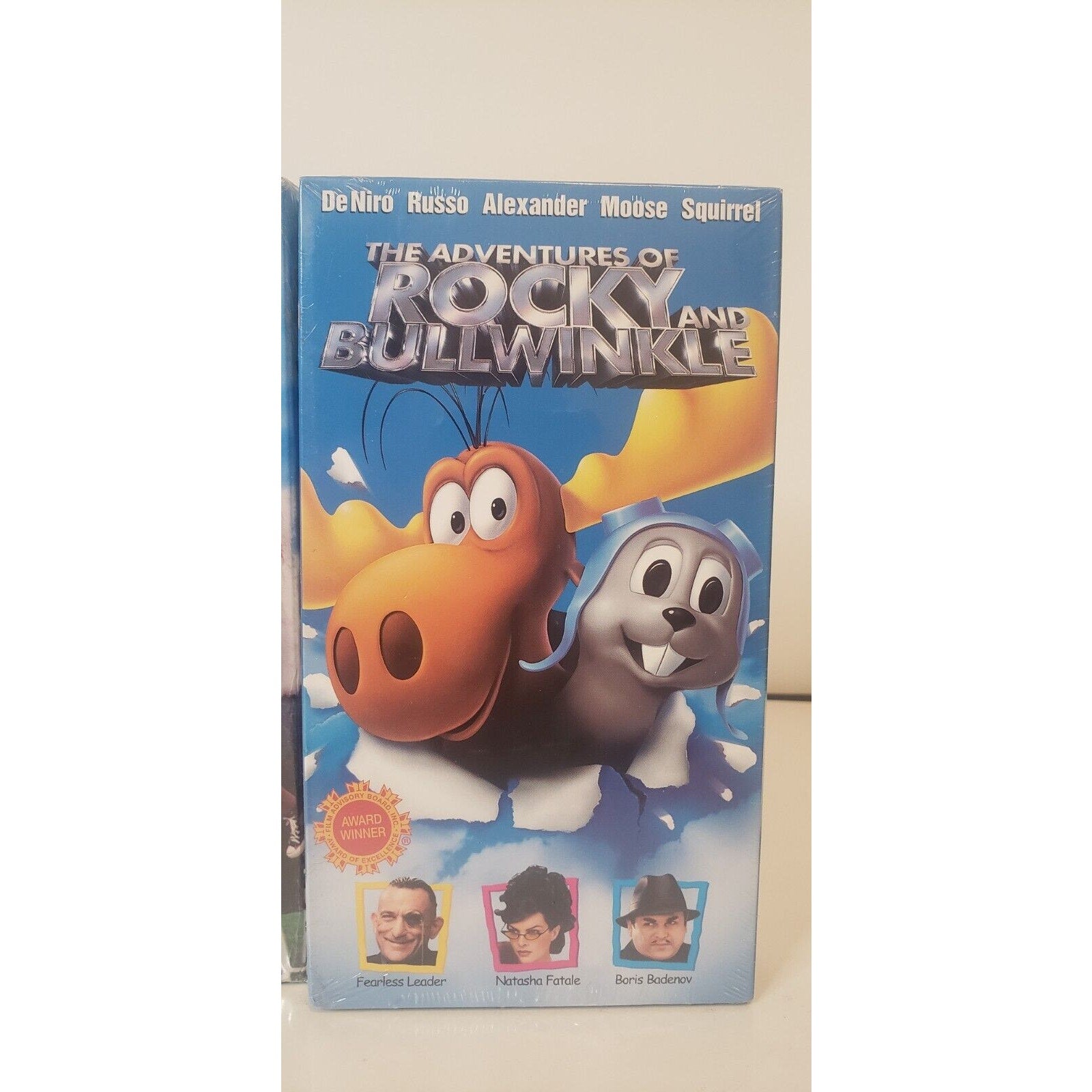 Dennis the Menace/Rocky & Bullwinkle VHS New Sealed Lot of 2 Kid's Movies