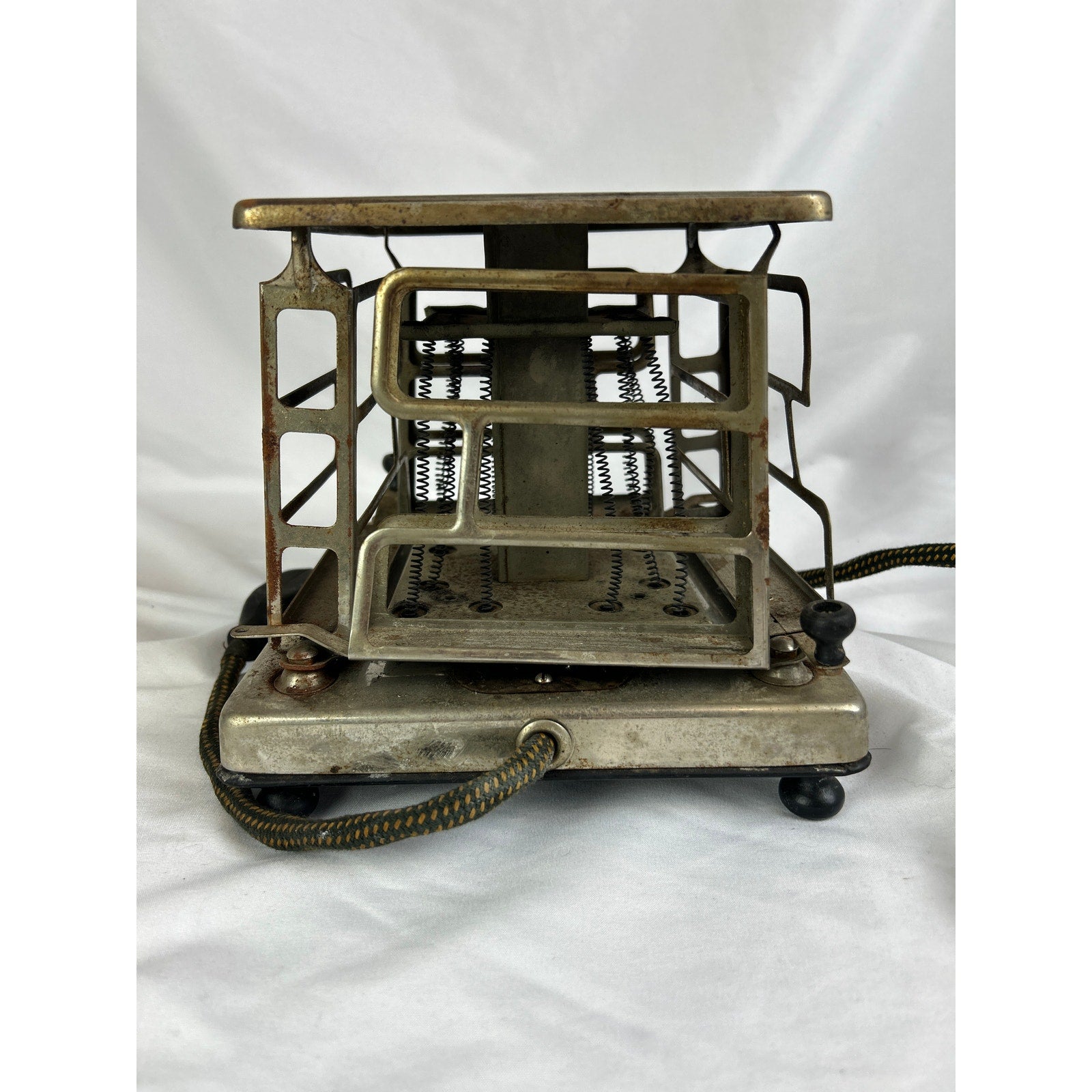 Vintage Estate Electric Toaster No 177 Hamilton Ohio Art Deco
