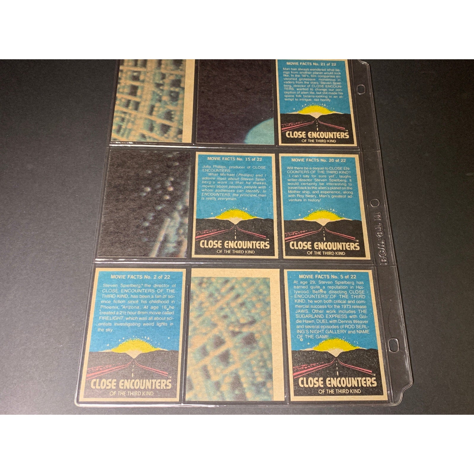 1978 Topps Close Encounters Of The Third Kind Card Set  + Stickers