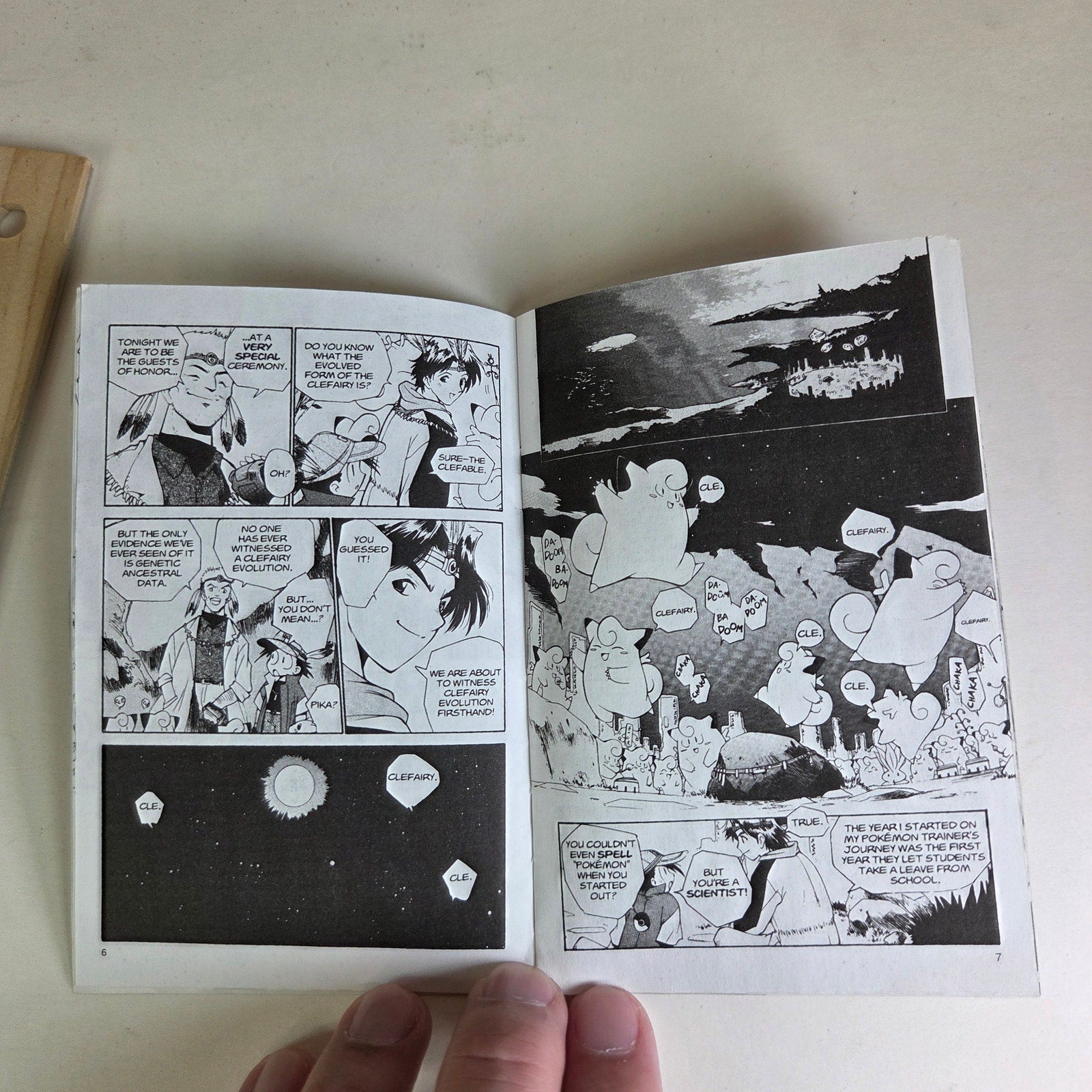 Pokémon The Electric Tale of Pikachu Comic #6 1999 VIZ VHS Exclusive Mini Manga