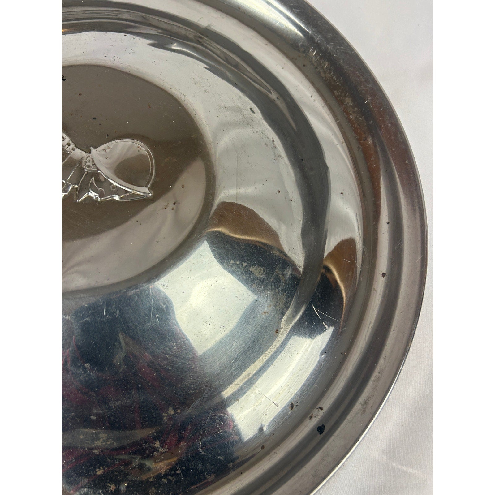 Vintage 1951–1954 DeSoto 15 Inch Chrome Hubcap Wheel Cover Part 1324552