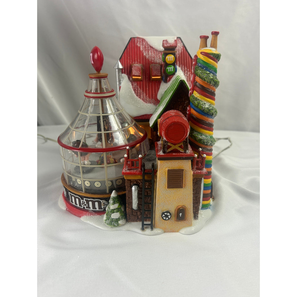 Department 56 M&M's Candy Factory 56773 North Pole 2004 Animated AS IS