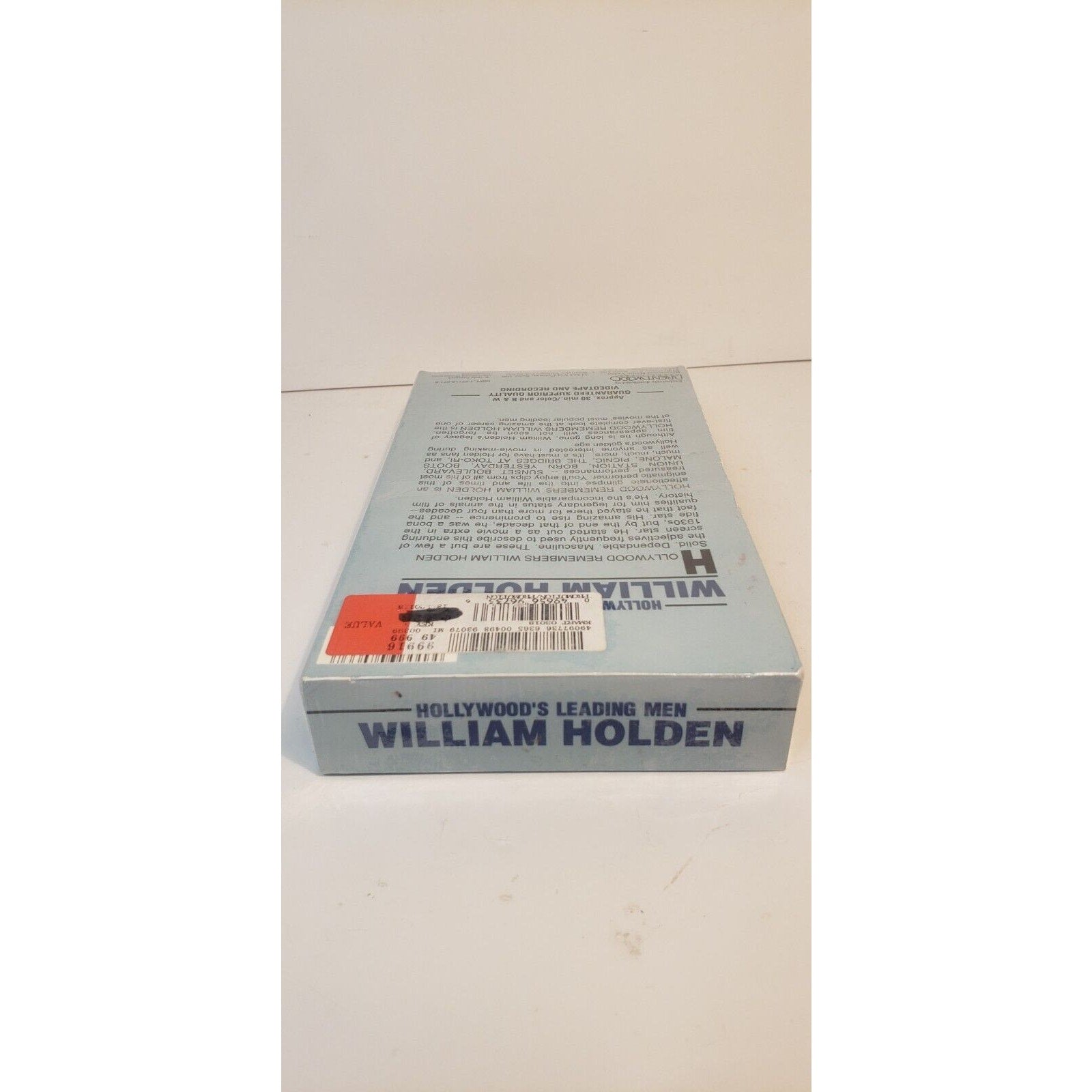 Hollywood's Leading Men: William Holden 1994 VHS New Sealed