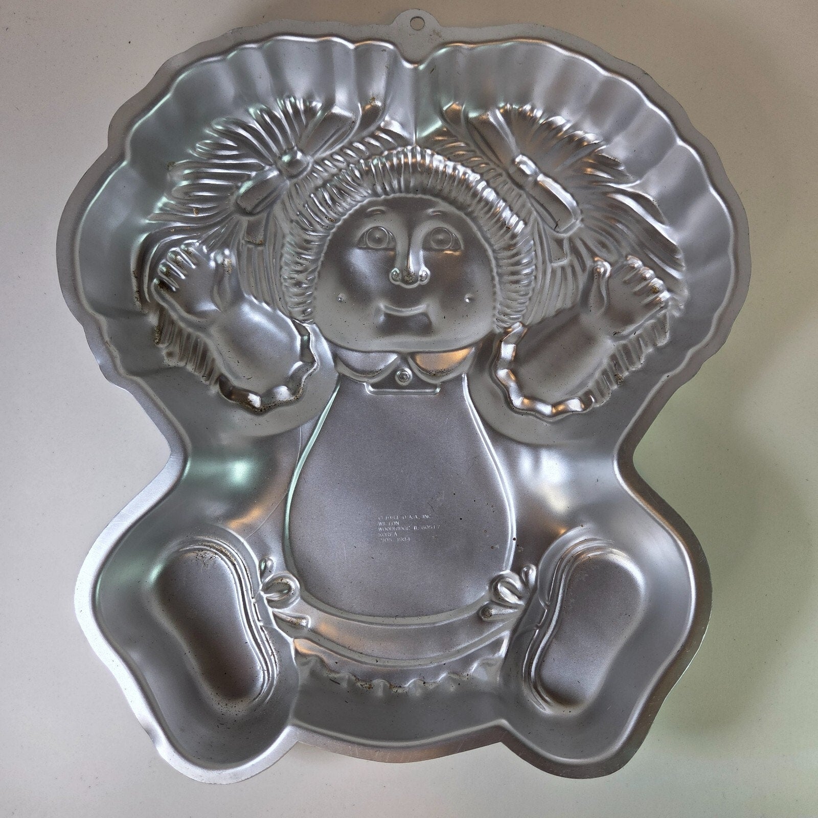 Vintage Lot of 5 Wilton Cake Pans Cookie Monster Ernie Big Bird Donald Duck Doll