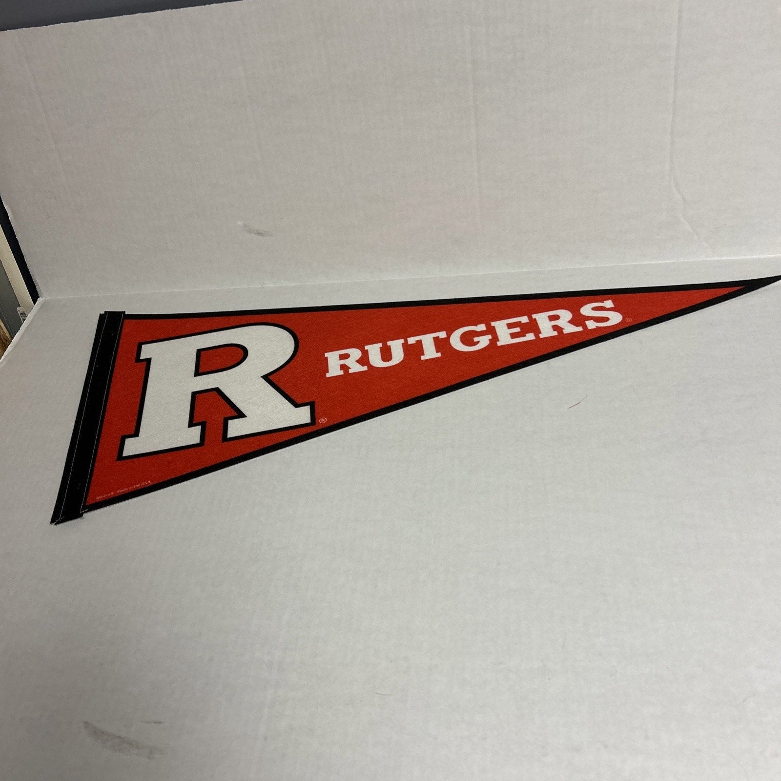 Rutgers University Scarlett Knights 12" X 30" Wincraft Felt Pennant
