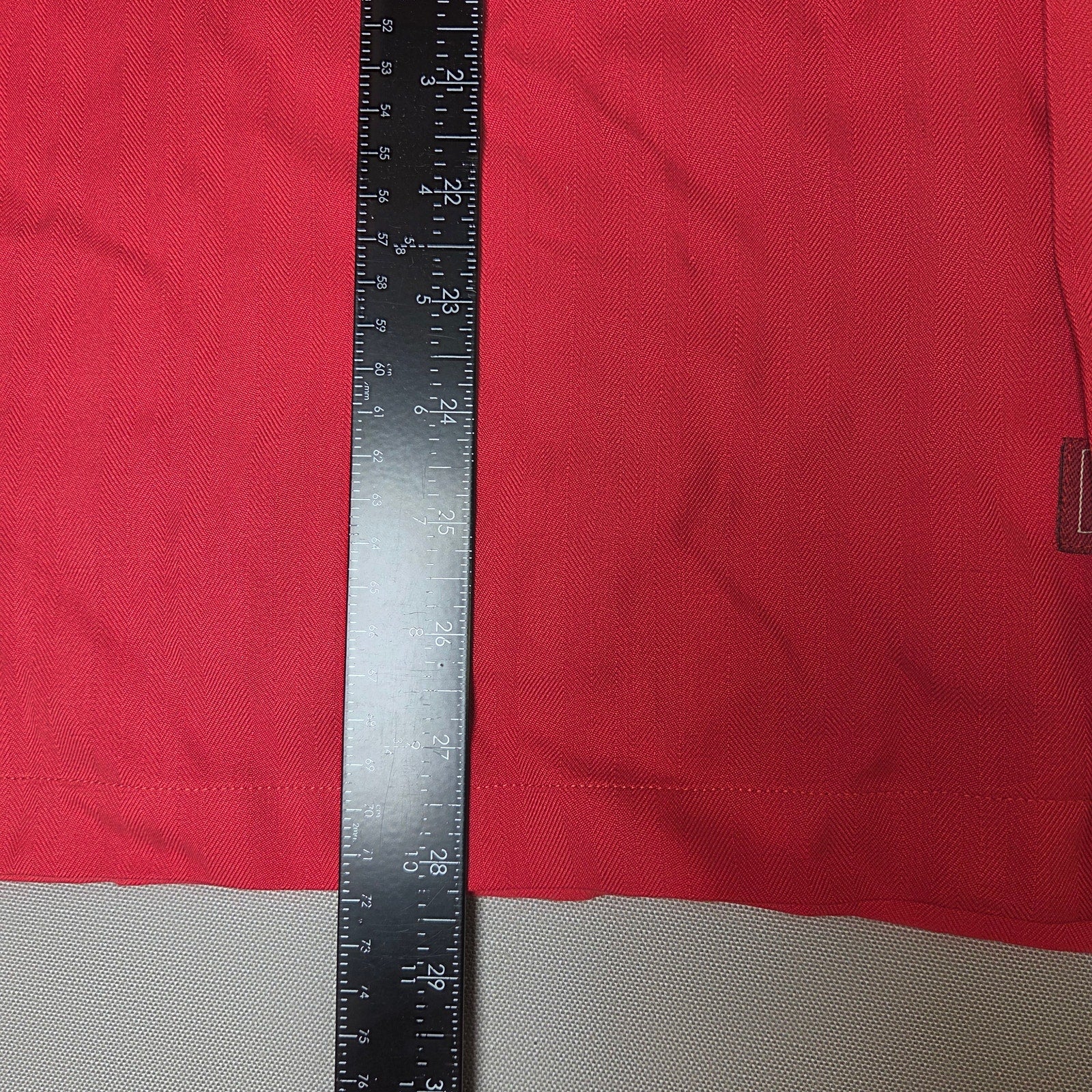 Tommy Bahama Poker Pirate Silk Shirt Red Short Sleeve Button Up Size L
