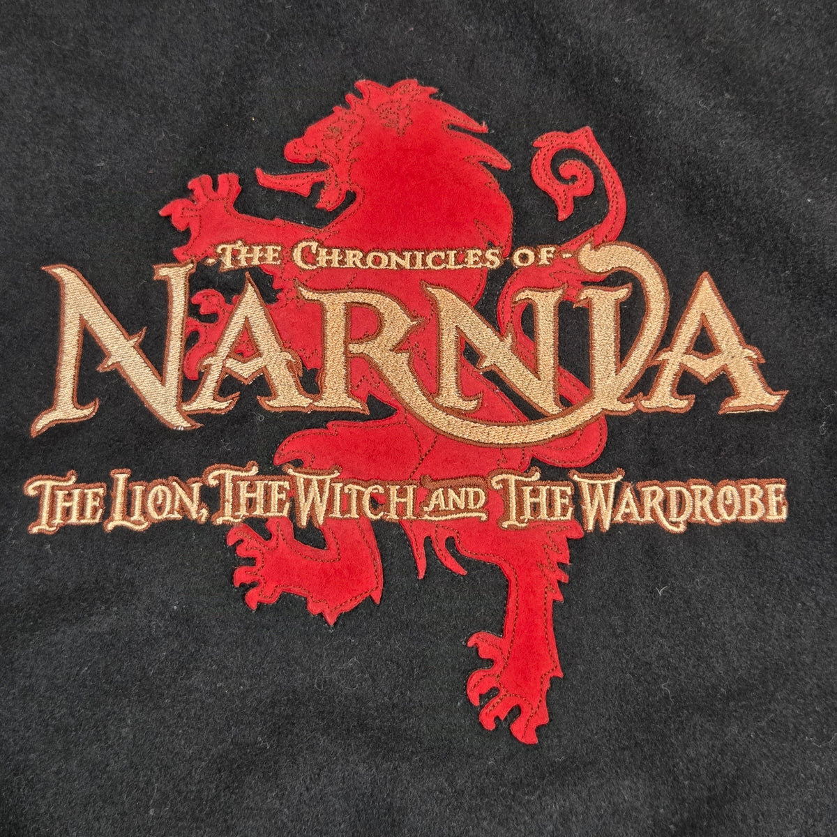Disney Chronicles of Narnia LE 350 Wool Leather Varsity Jacket XXL 2005