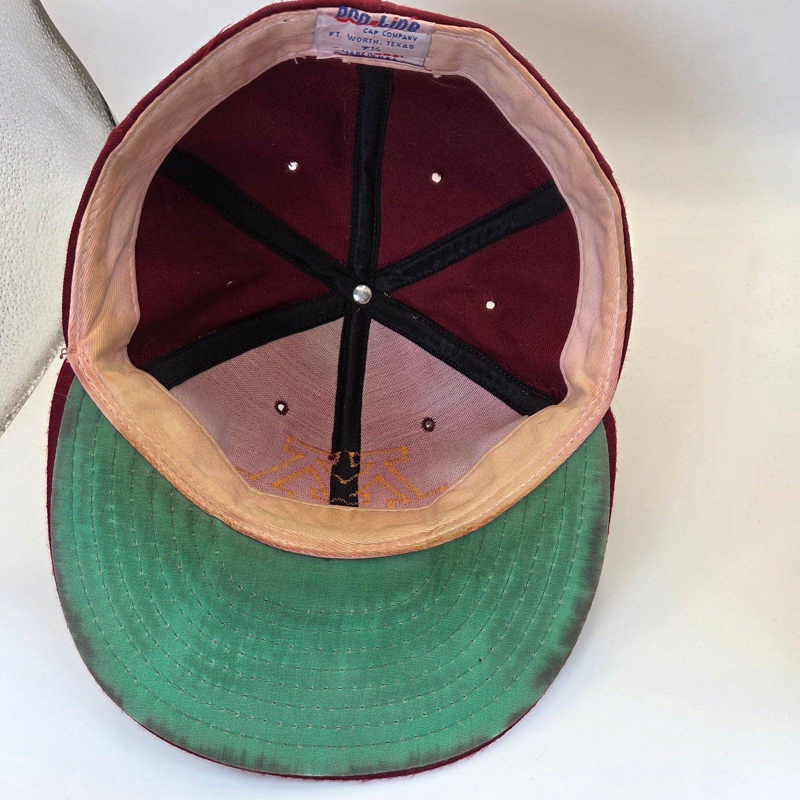 Pro Line Minnesota Golden Gophers Vintage USA Fitted Hat Cap 7 1/4 NCAA