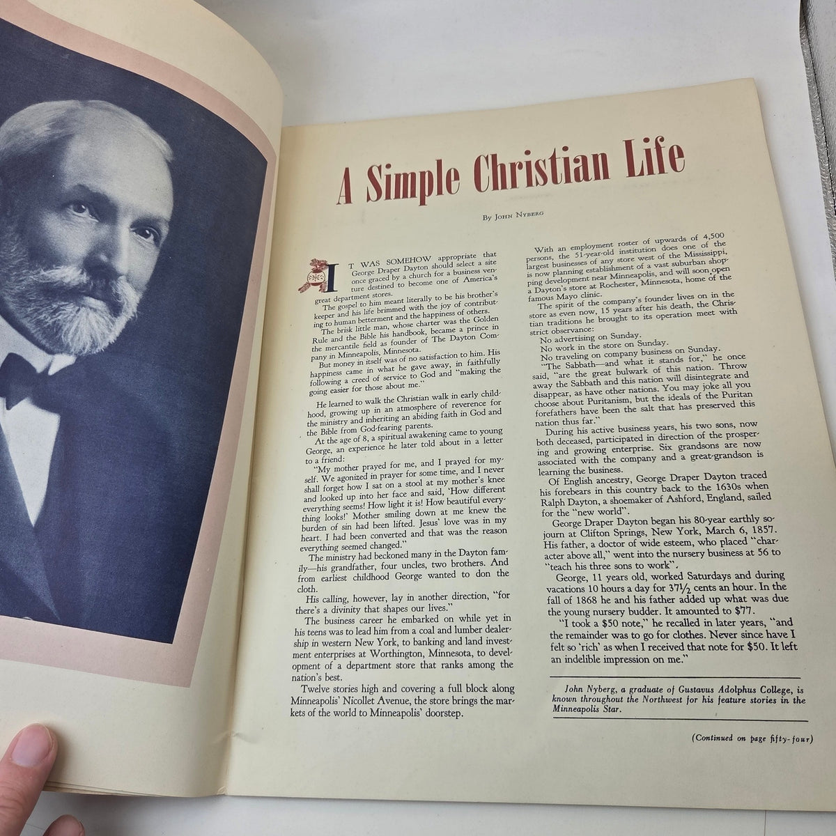 Vintage 1950s Christmas Echoes Lutheran Booklet Messenger Press Minneapolis MN