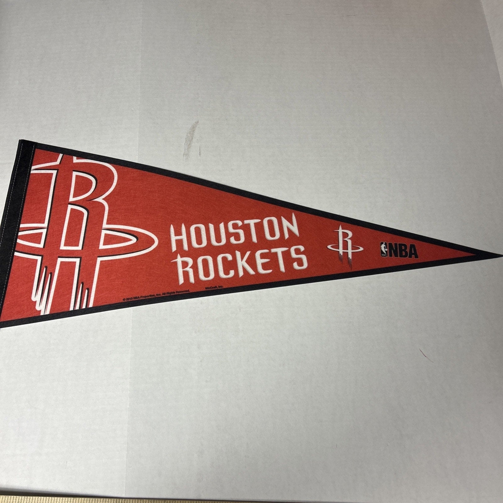 New Houston Rockets NBA 12" X 30" Wincraft Felt Pennant