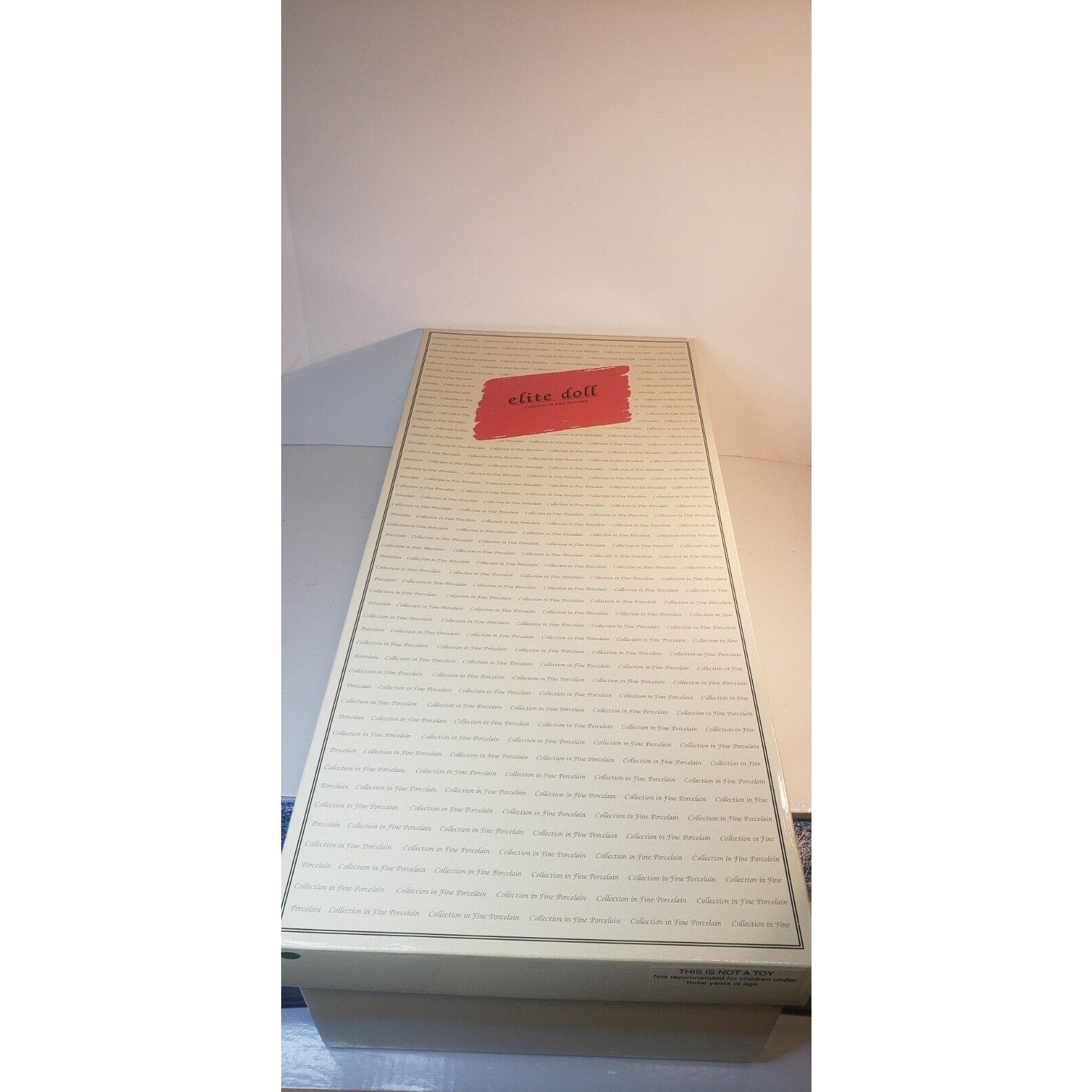 Elite Doll Collection Porcelain School Girl Doll 24" Renee Sturgeon 212/2000