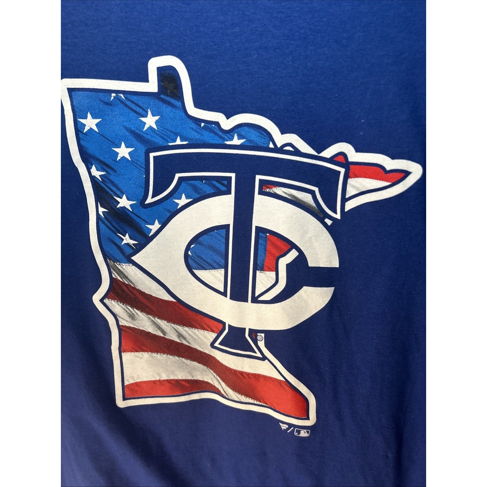 Fanatics Minnesota Twins Cotton T-Shirts Size Small