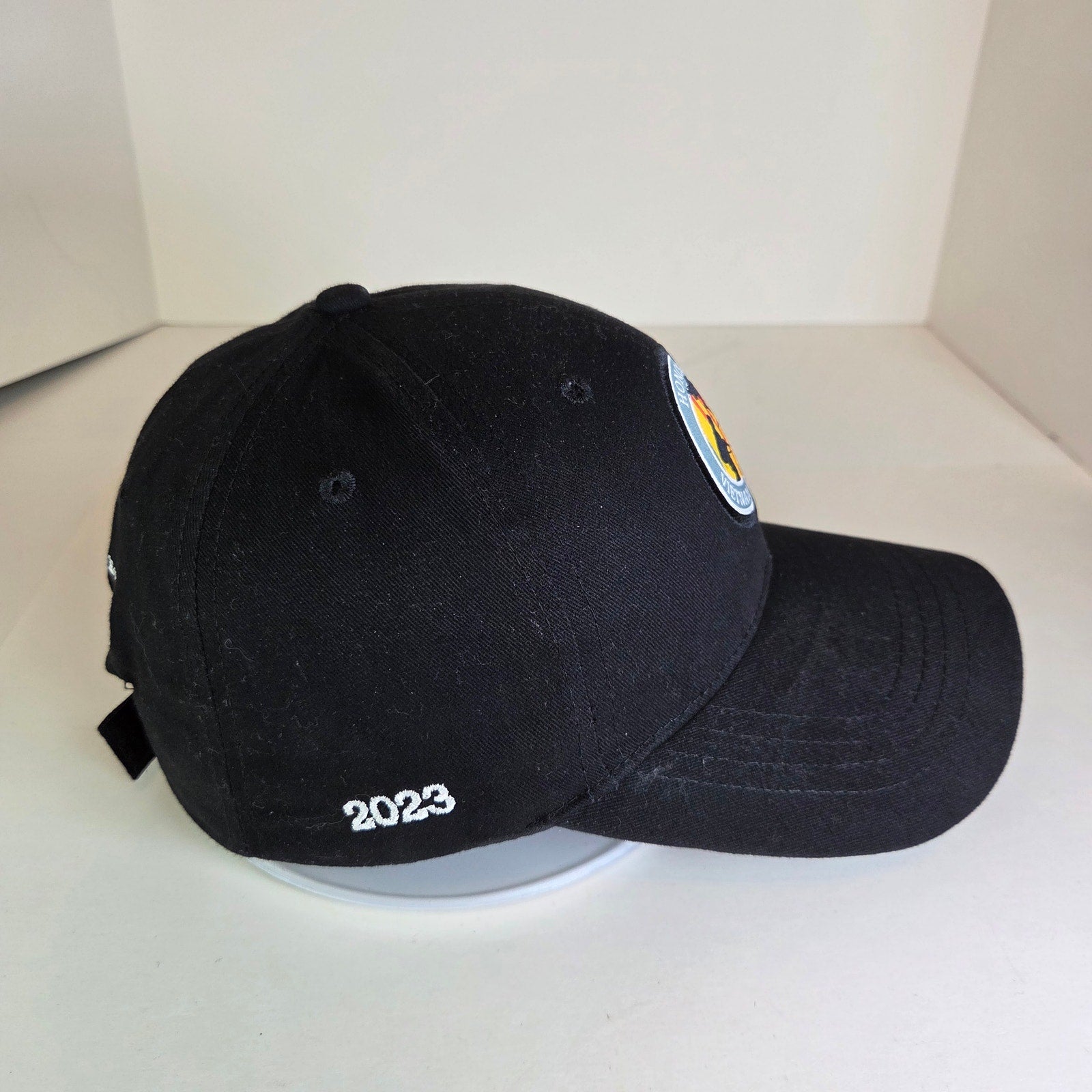 USAA Honoring Vietnam Veterans 2023 Black Adjustable Strapback Hat Cap