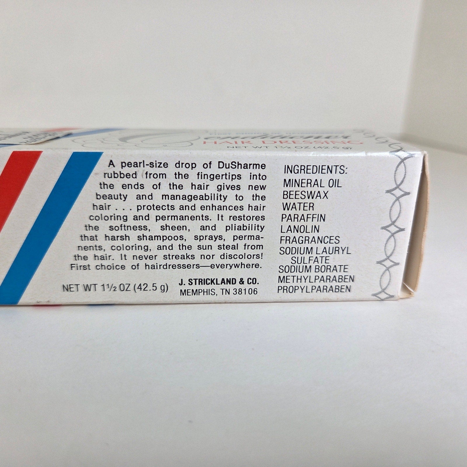 Vintage DuSharme Conditioner Hair Dressing 1.5 oz – J. Strickland & Co., Memphis