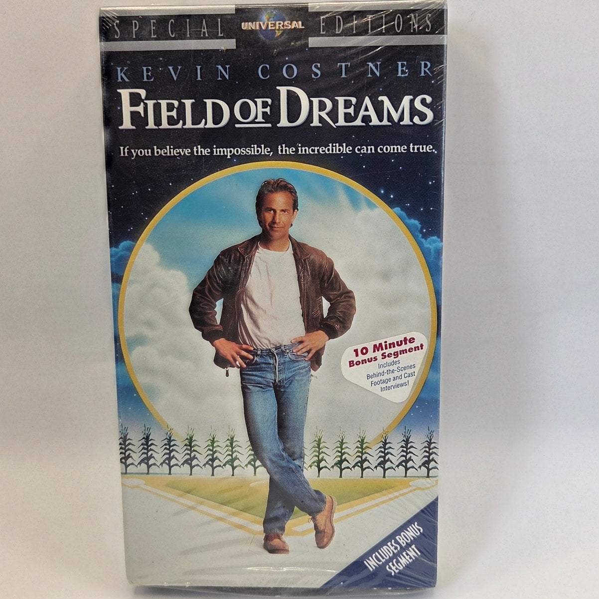 Field of Dreams VHS Sealed Universal Special Edition Kevin Costner 1999
