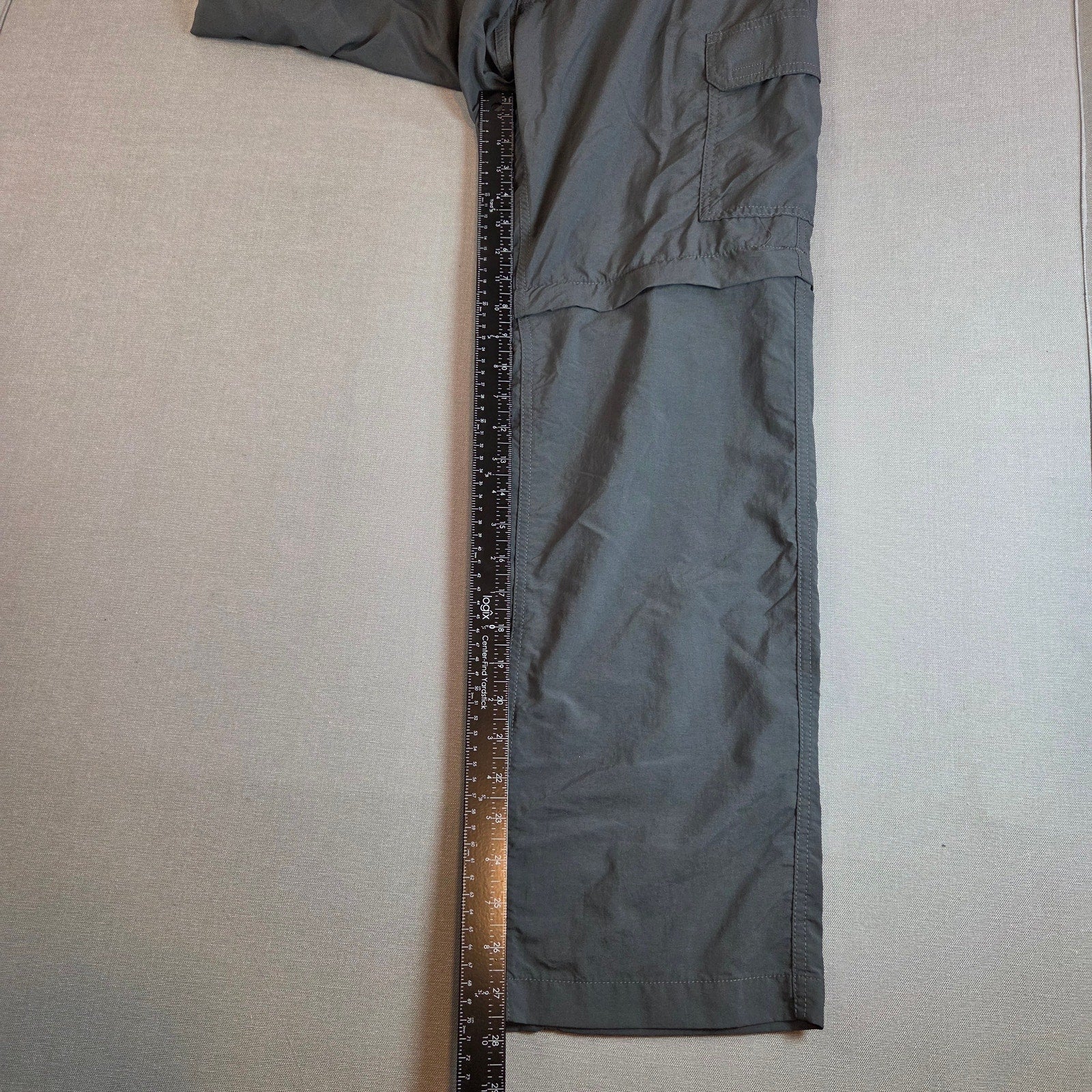 Columbia Omni-Shade Tactel Nylon Hiking Pants Men’s 36x30 Gray UPF Outdoor