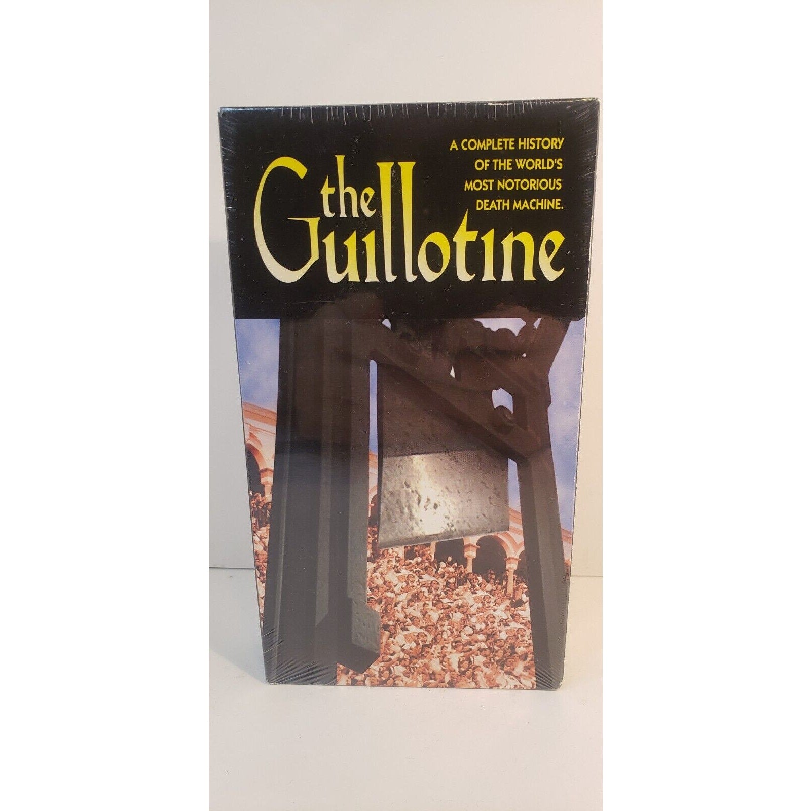 The Guillotine VHS 1997 A Complete History of Notorious Death Machine NEW Sealed