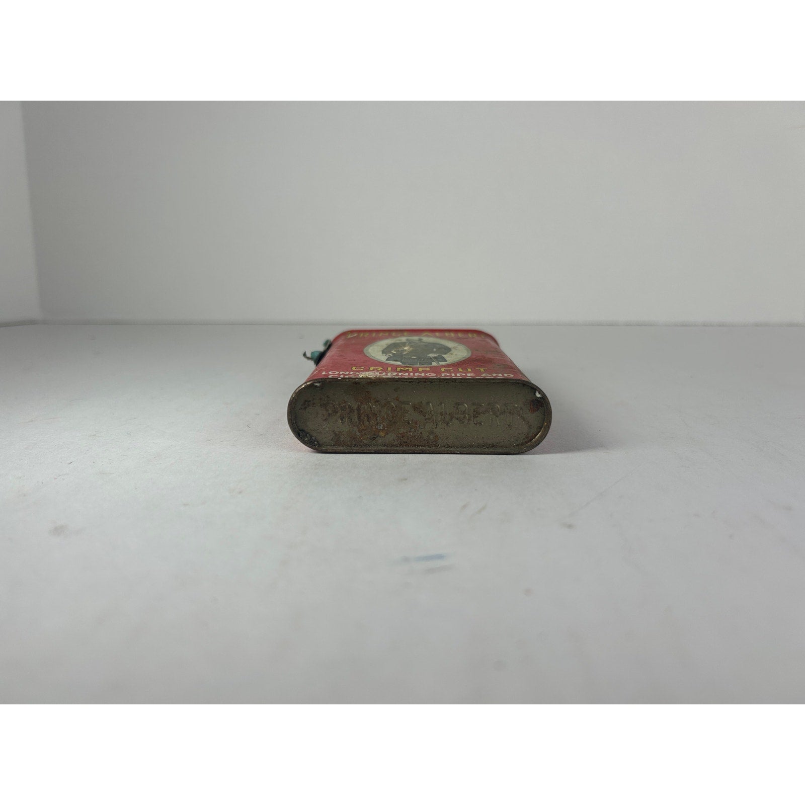 Prince Albert Crimp Cut Red Pocket Tobacco Tin RJR Winston Salem