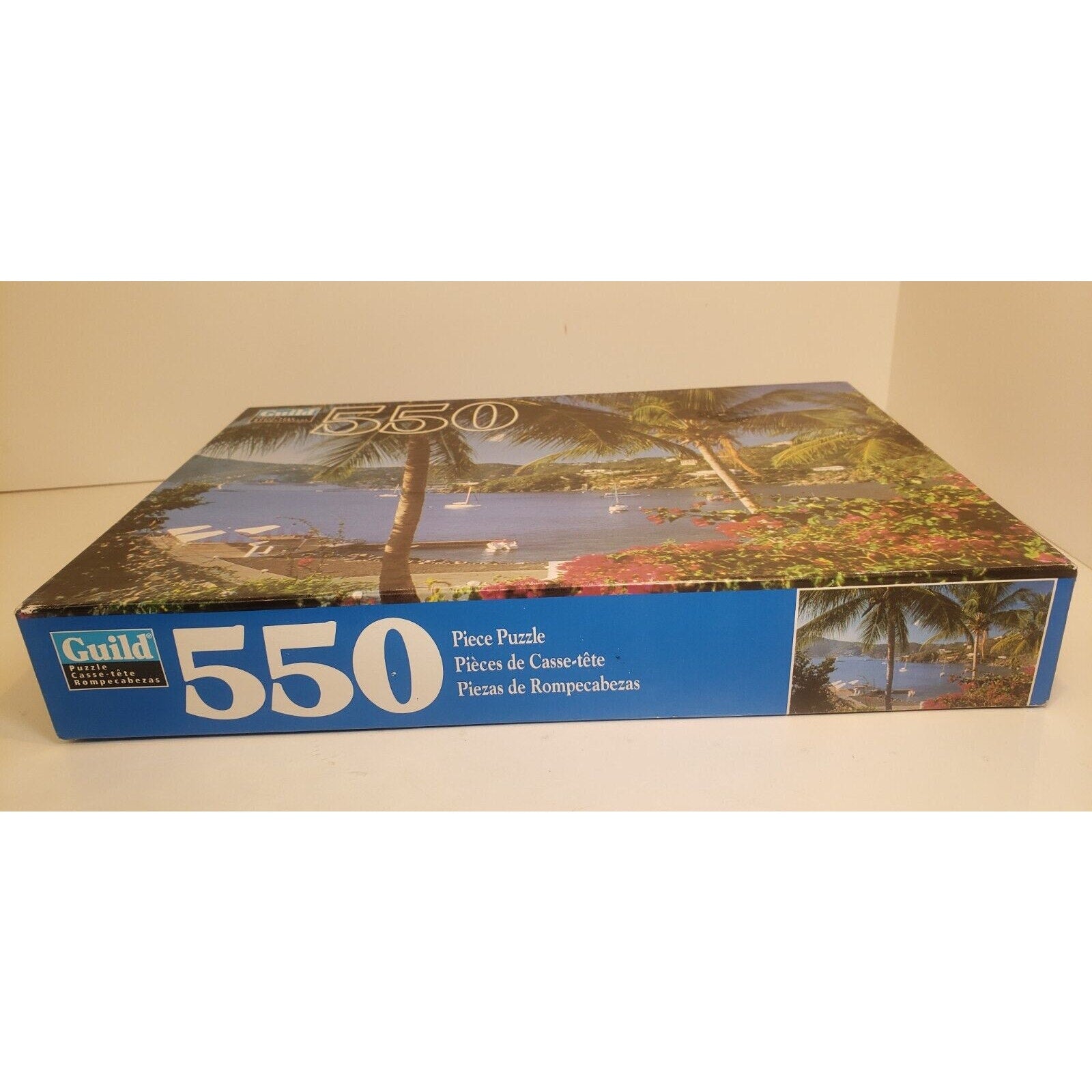 Hasbro Guild 550 Pc Puzzle St. Thomas US Virgin Islands 14x18 Sealed
