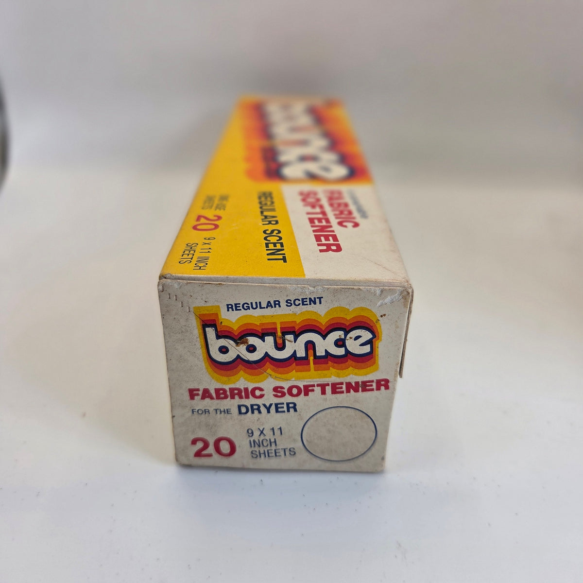 Vintage Bounce Fabric Softener 20 Dryer Sheets Sealed Box Movie Prop P&G